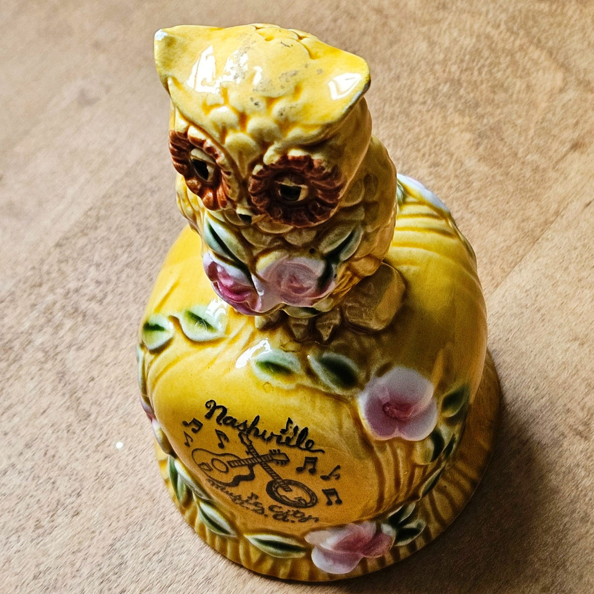 1960s Nashville Music City USA Yellow Owl Bell