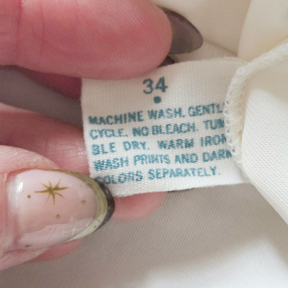 1970s Lorraine White Nylon Camisole | Women's 34 S/M