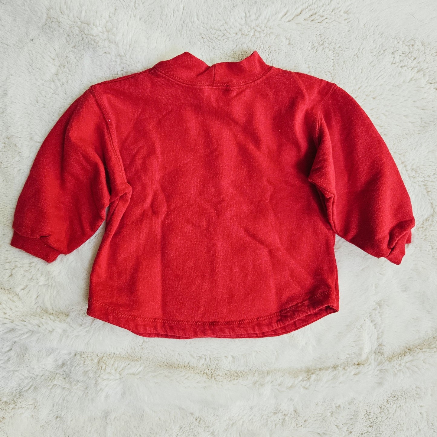 Vintage 1990s Baby OshKosh B’Gosh Scotties & Bows Red Sweatshirt | Toddler 18M