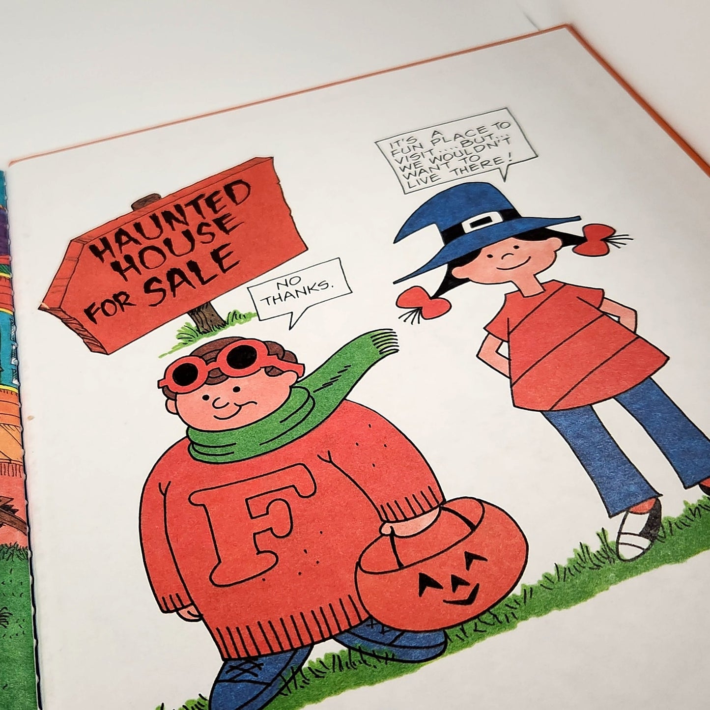 Find Freddie & Lisa in the Haunted House | 1991 Where Are They? Halloween Book