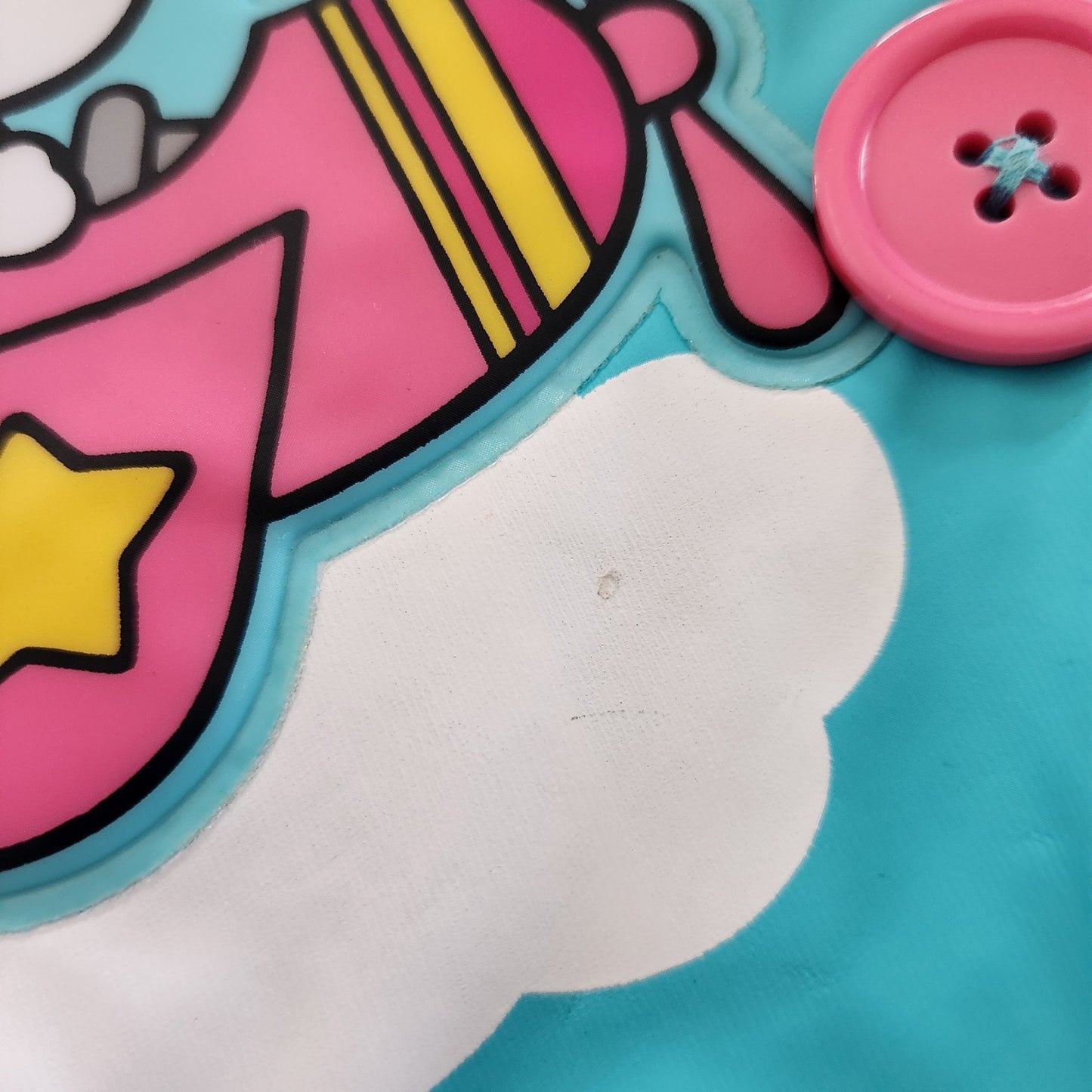 Western Chief Sanrio Hello Kitty in Flight Raincoat – Toddler Girls 2T, Turquoise with Pink Accents, Fleece Lined