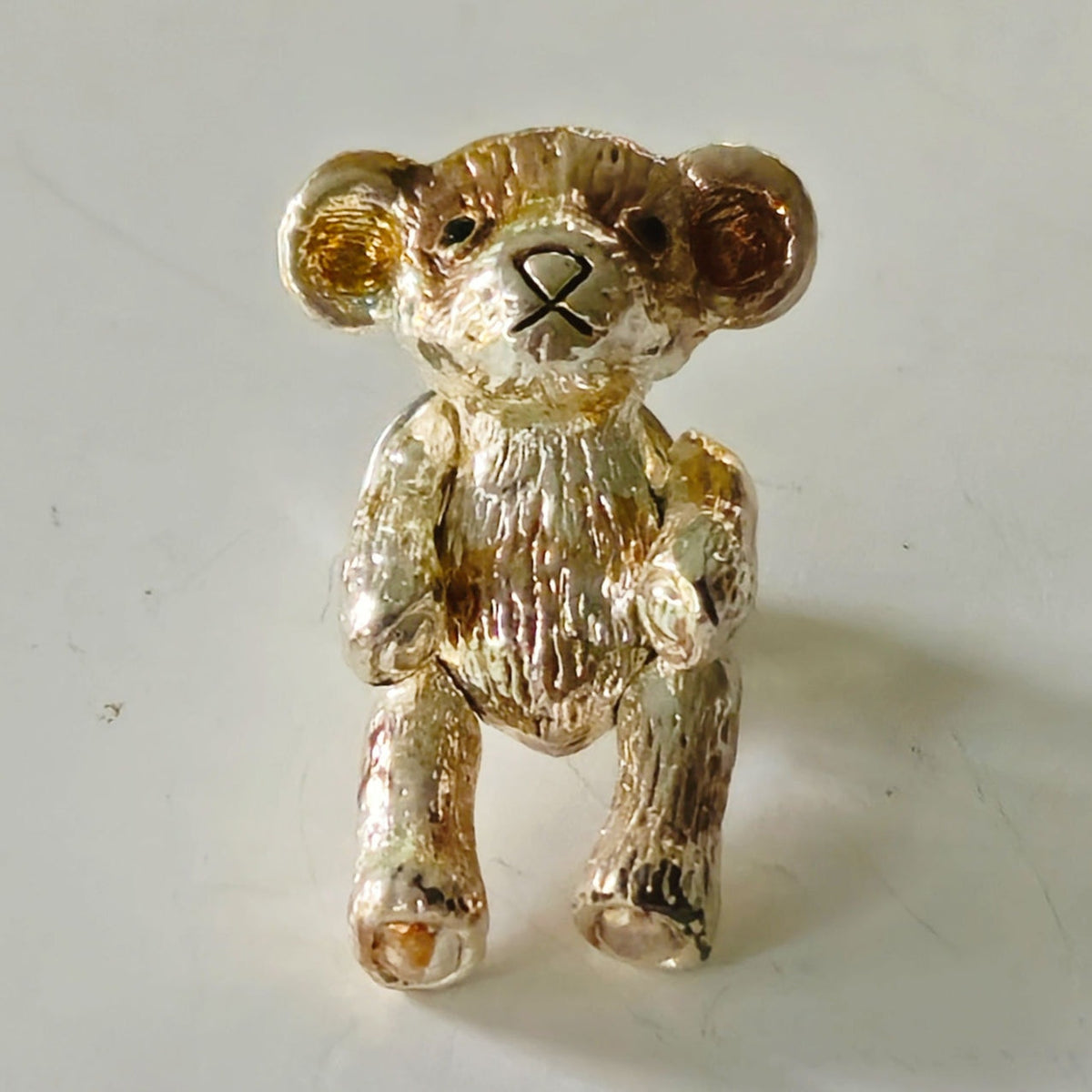 1980s Teddy Bear Lapel Pin