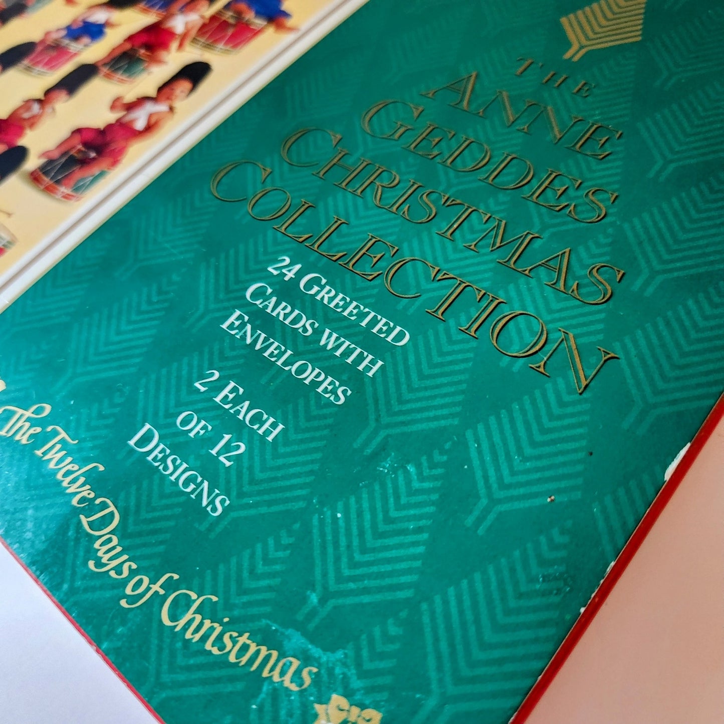 Vintage Anne Geddes Christmas Card Set | 24 1990s Twelve Days of Christmas