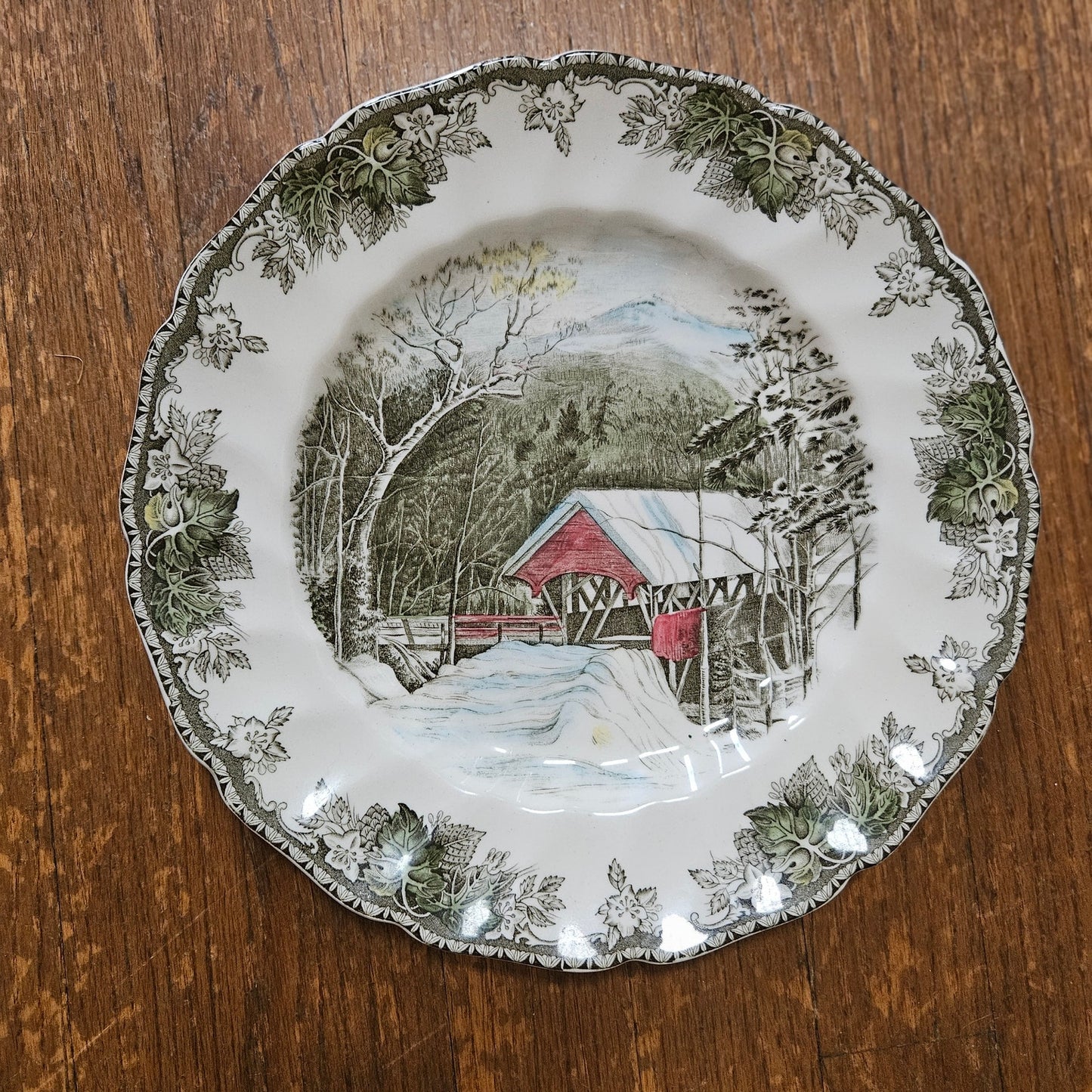 English Country Plate Wall Set