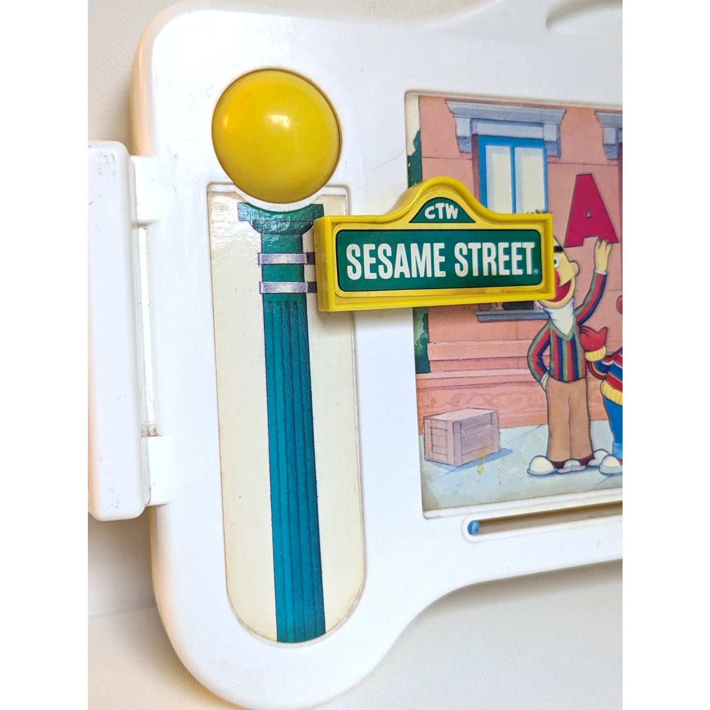 Vintage 1986 Sesame Street Reversible Activity Center & Food Tray Muppets, Inc.