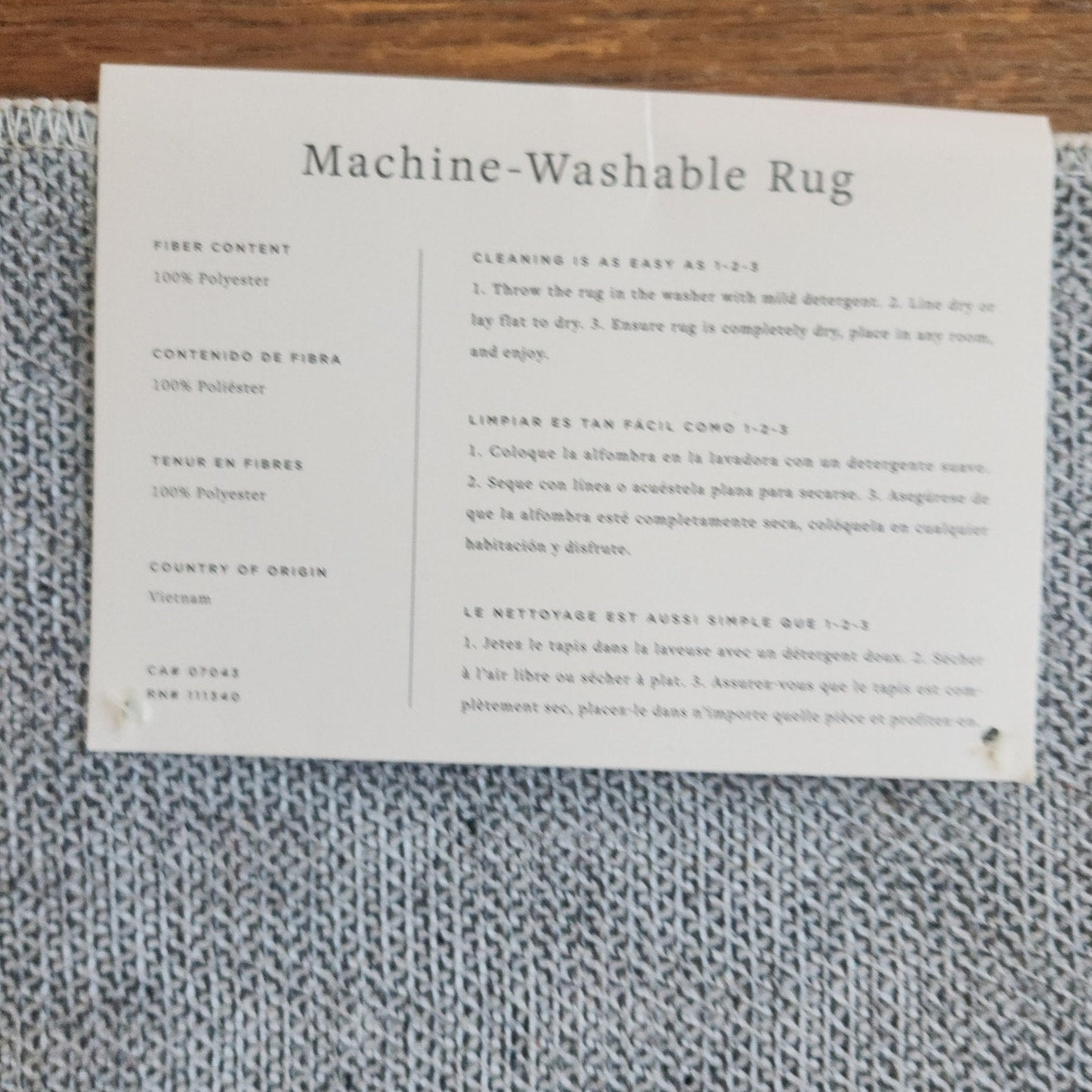 Rifle Paper Co. × Loloi Machine-Washable Freya Floral Runner Rug | 2' × 5' | NWT