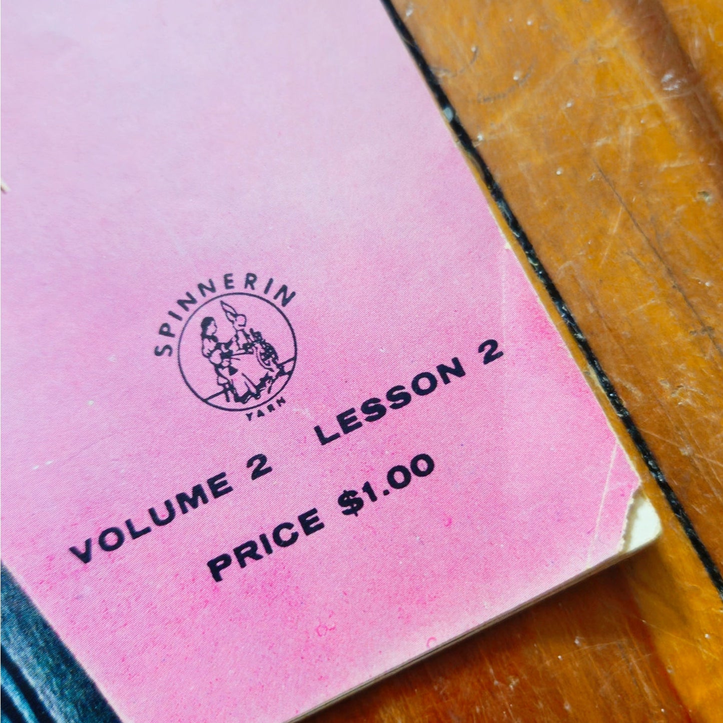 Vintage 1962 Spinnerin Knitting Pattern Book Lesson 2 | Retro Mid Century Craft