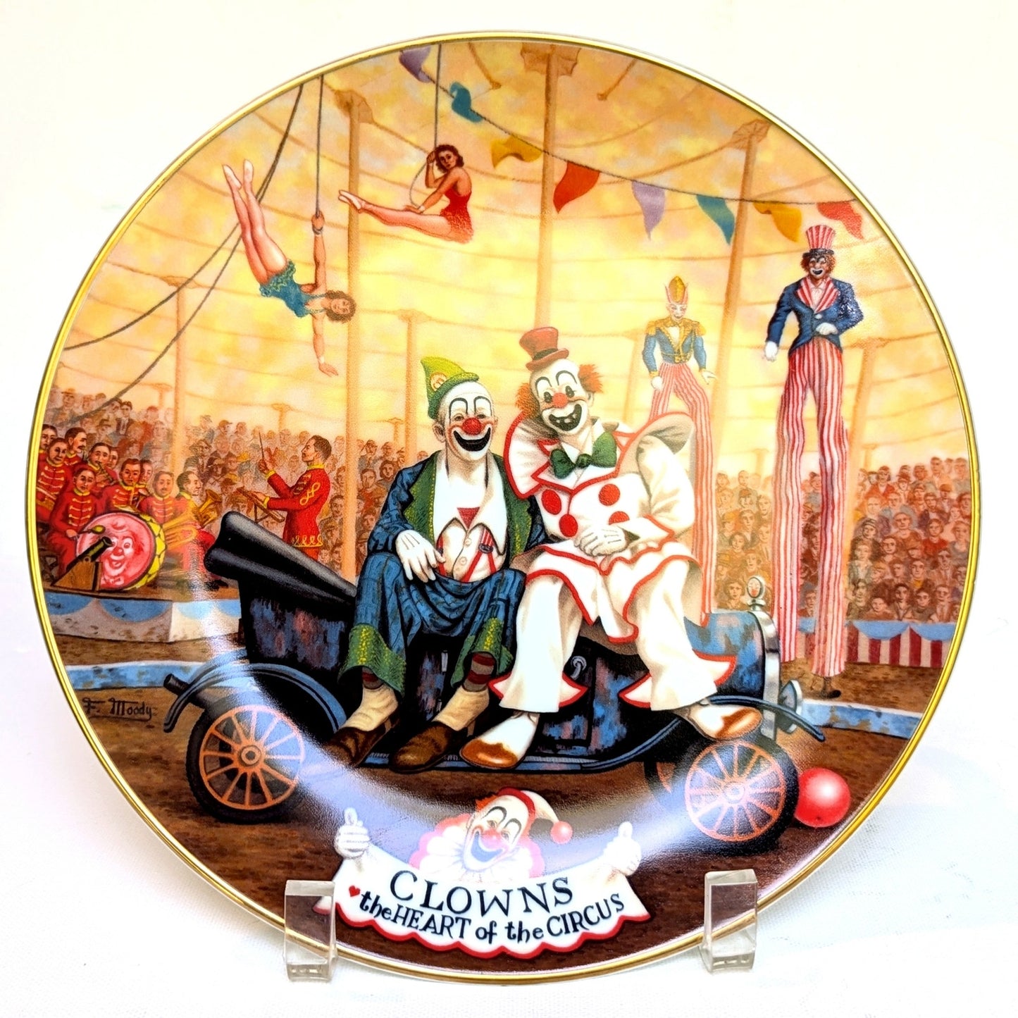 1982 Ringling Bros. Clowns Collectors Plate