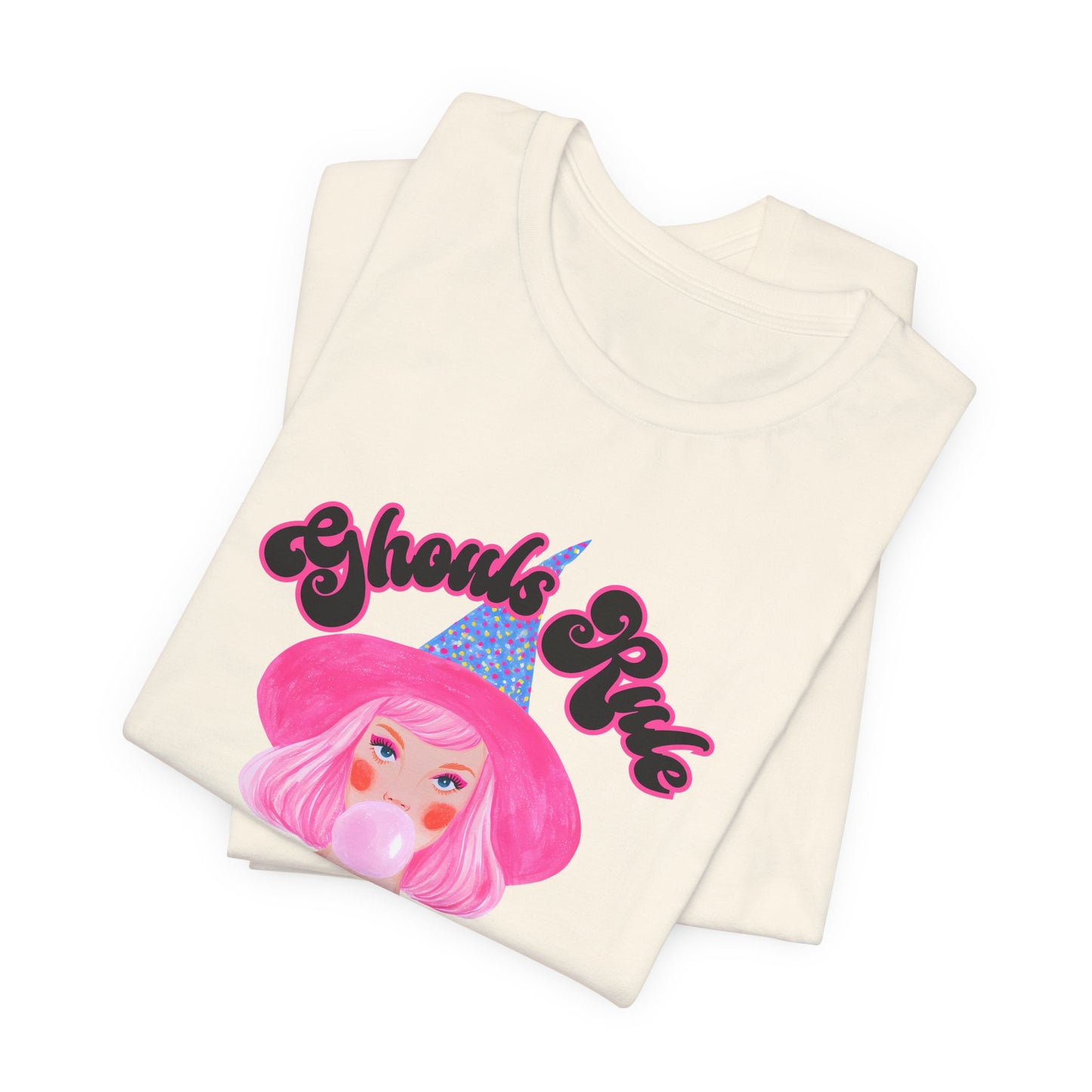 Ghouls Rule Halloween Graphic Tee