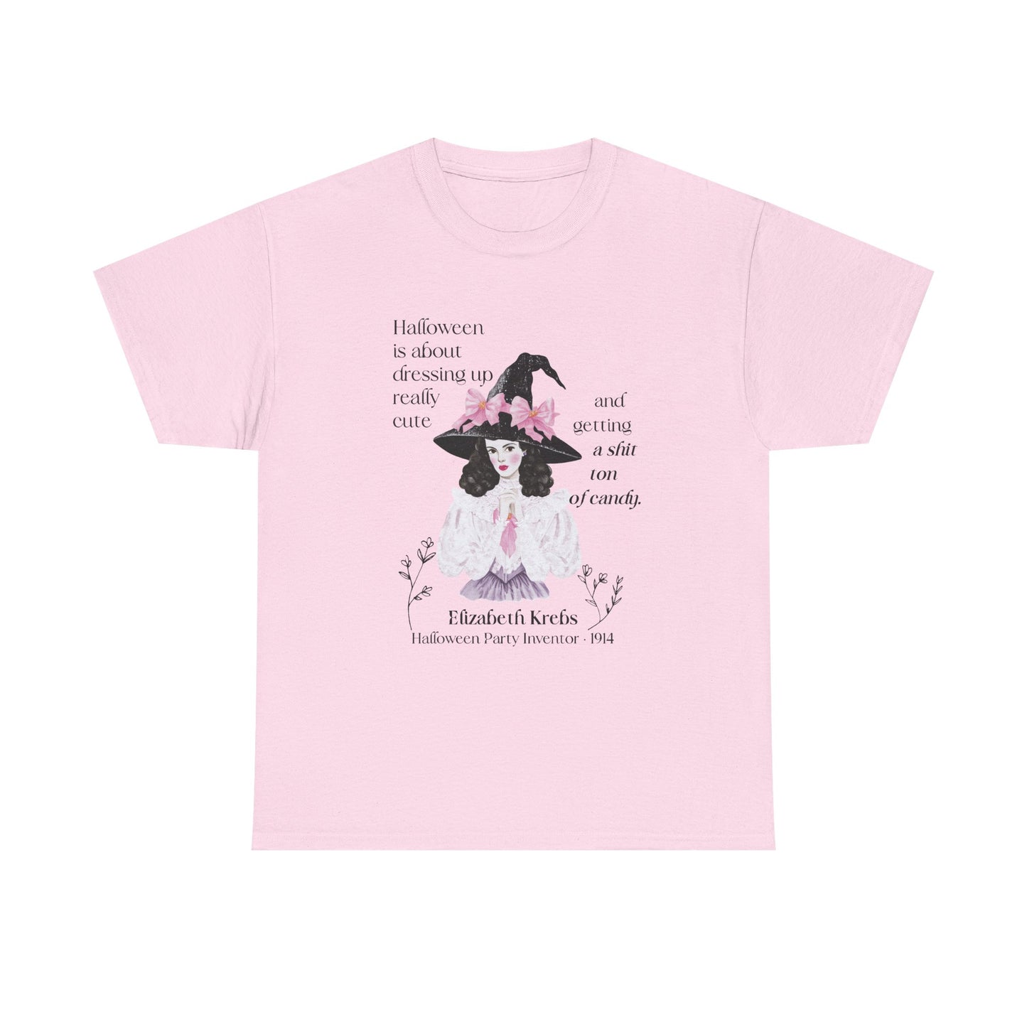 Elizabeth Krebs Halloween Witch Graphic Tee
