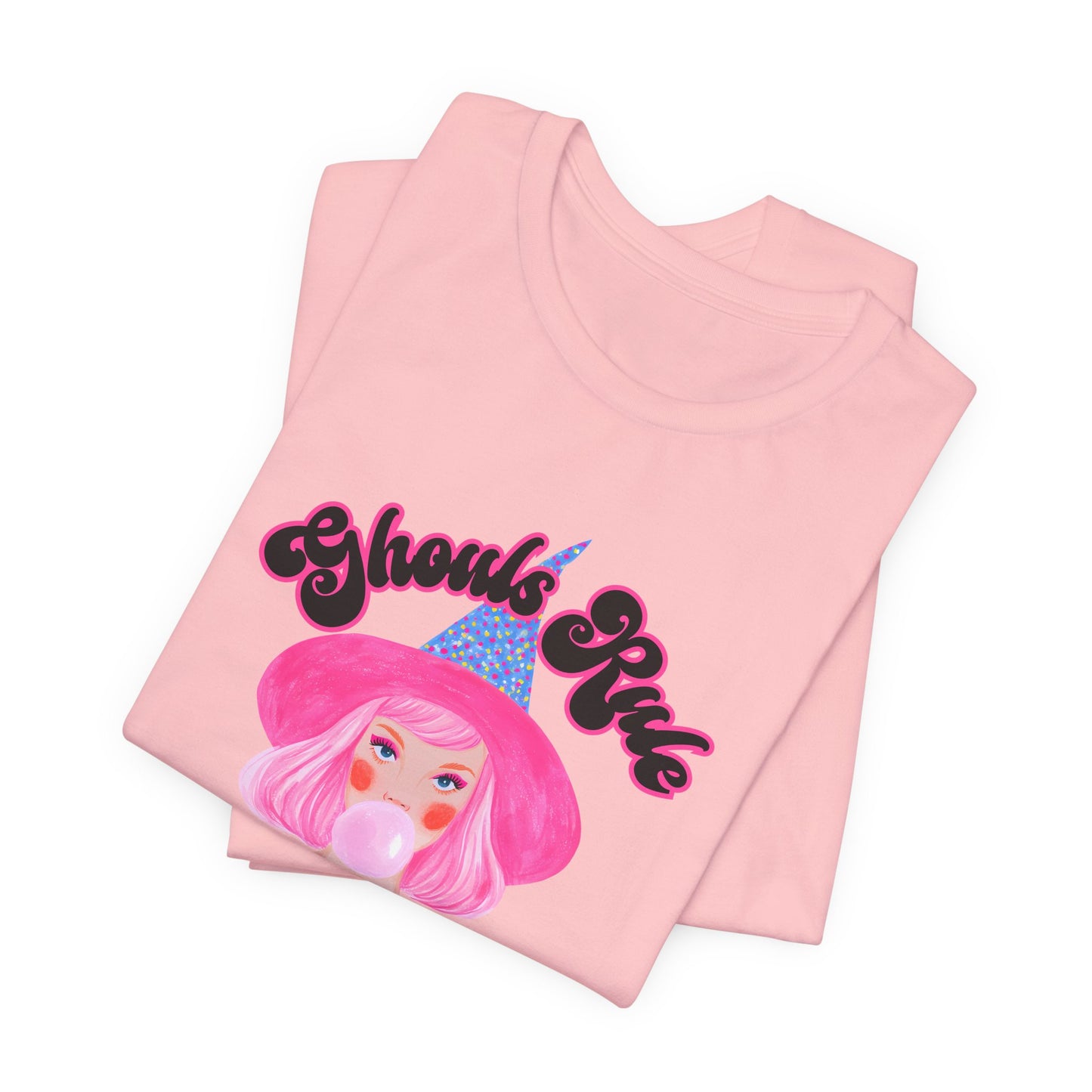 Ghouls Rule Halloween Graphic Tee