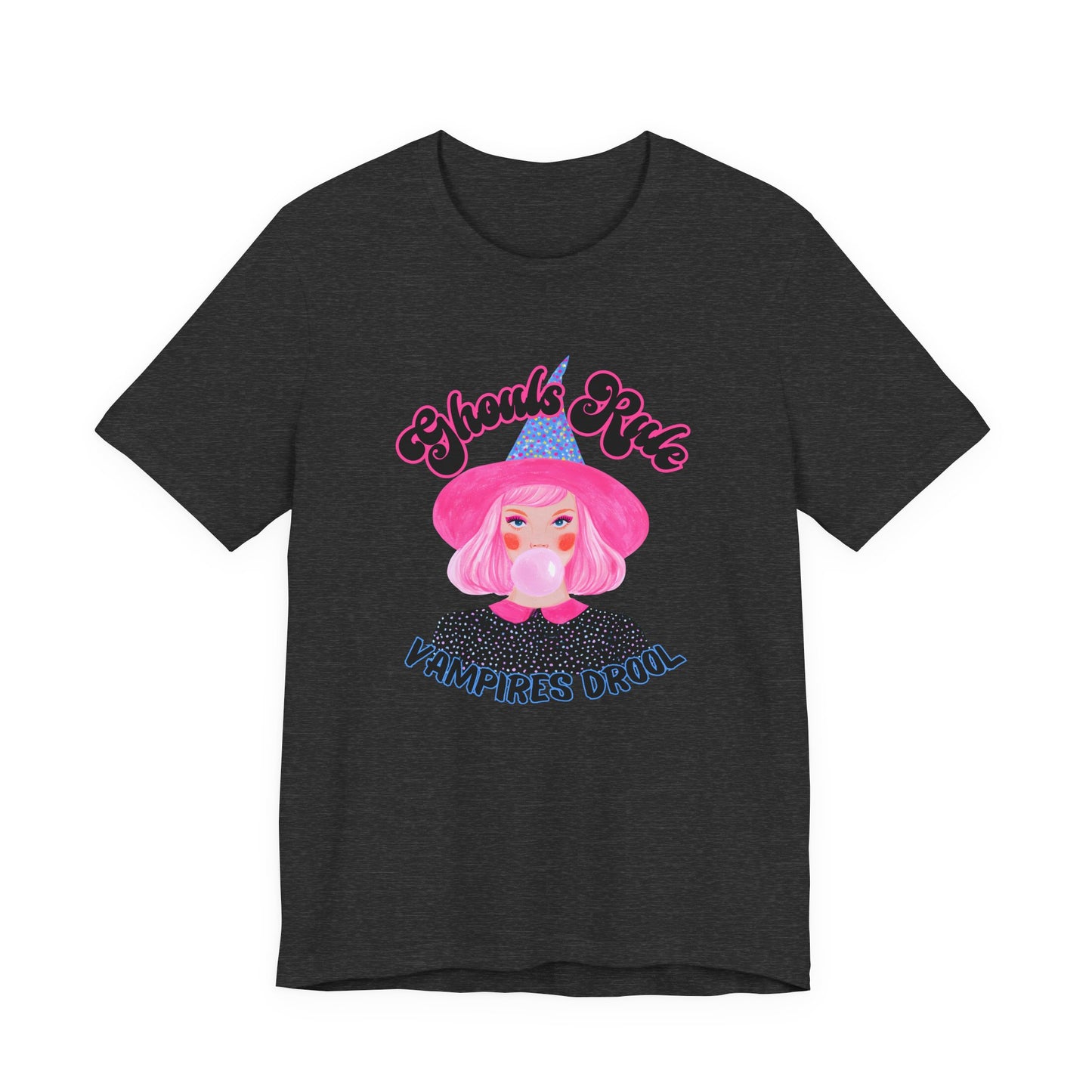 Ghouls Rule Halloween Graphic Tee