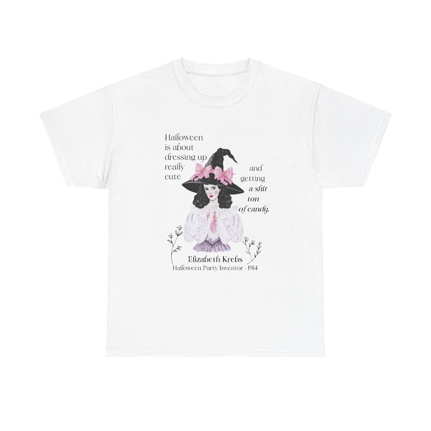 Elizabeth Krebs Halloween Witch Graphic Tee