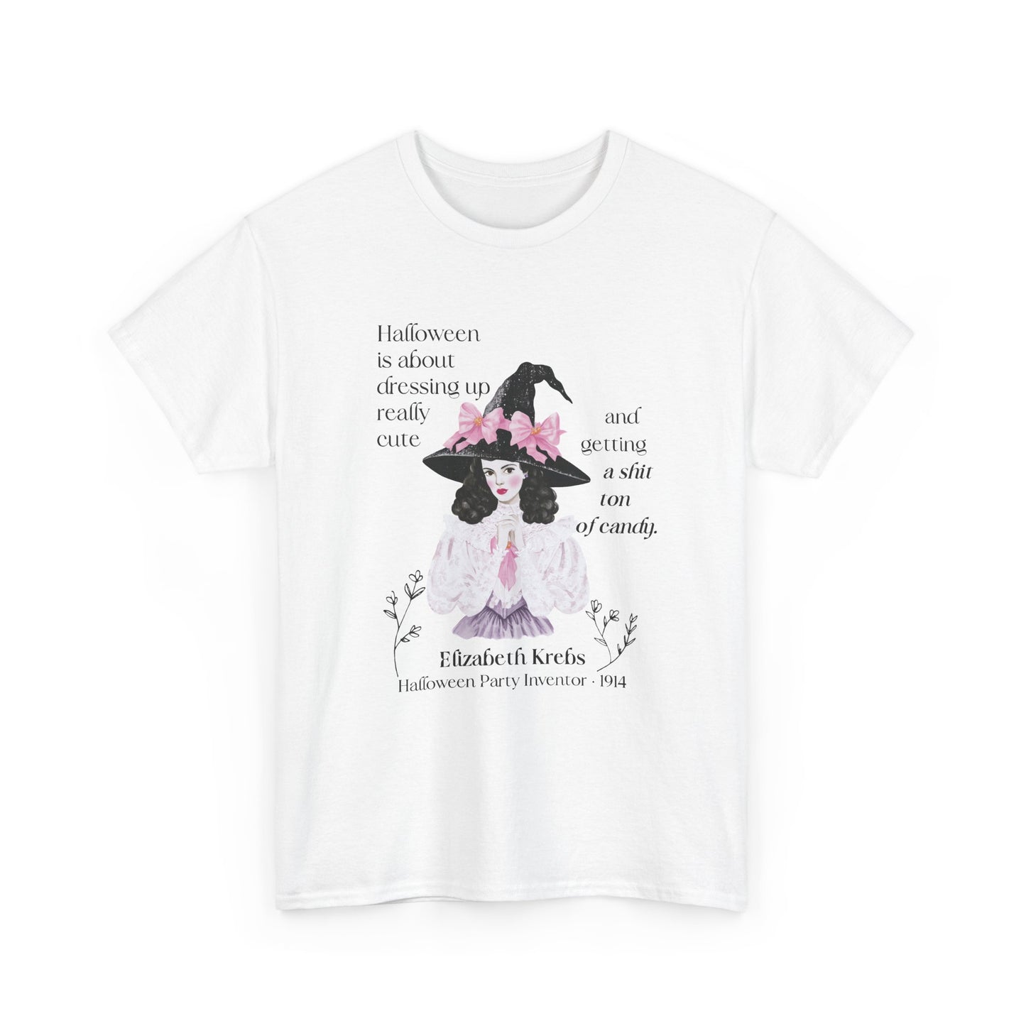 Elizabeth Krebs Halloween Witch Graphic Tee