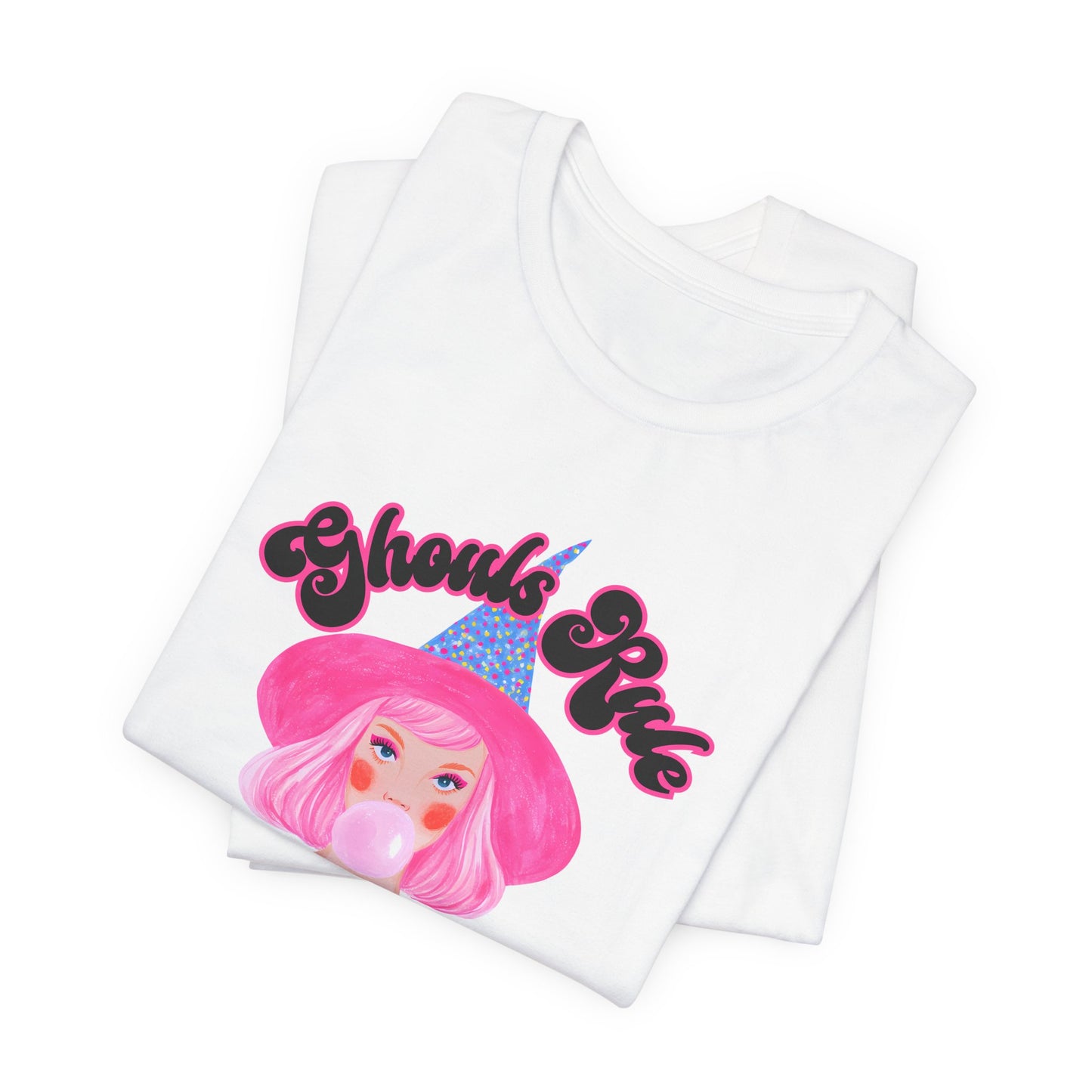 Ghouls Rule Halloween Graphic Tee