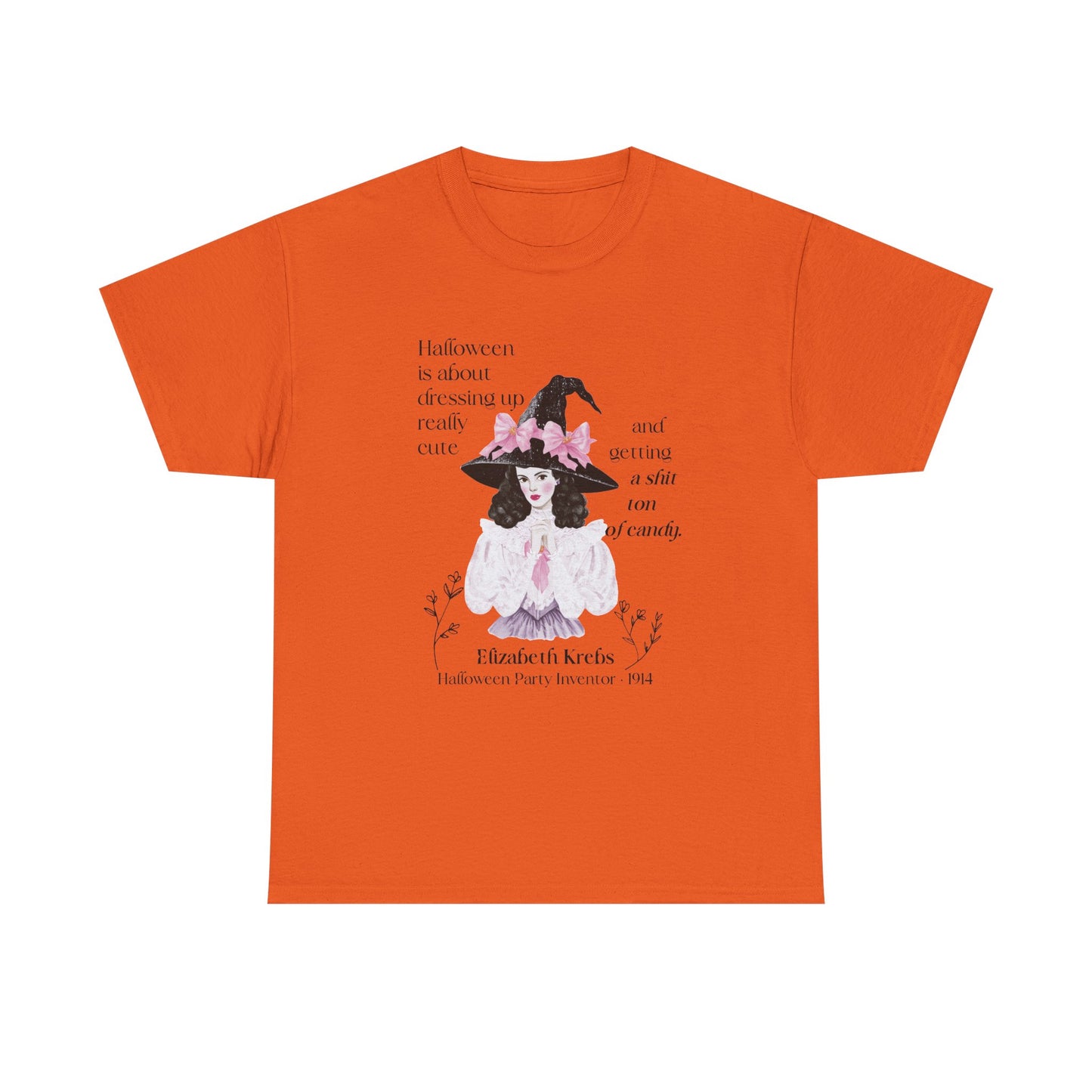 Elizabeth Krebs Halloween Witch Graphic Tee