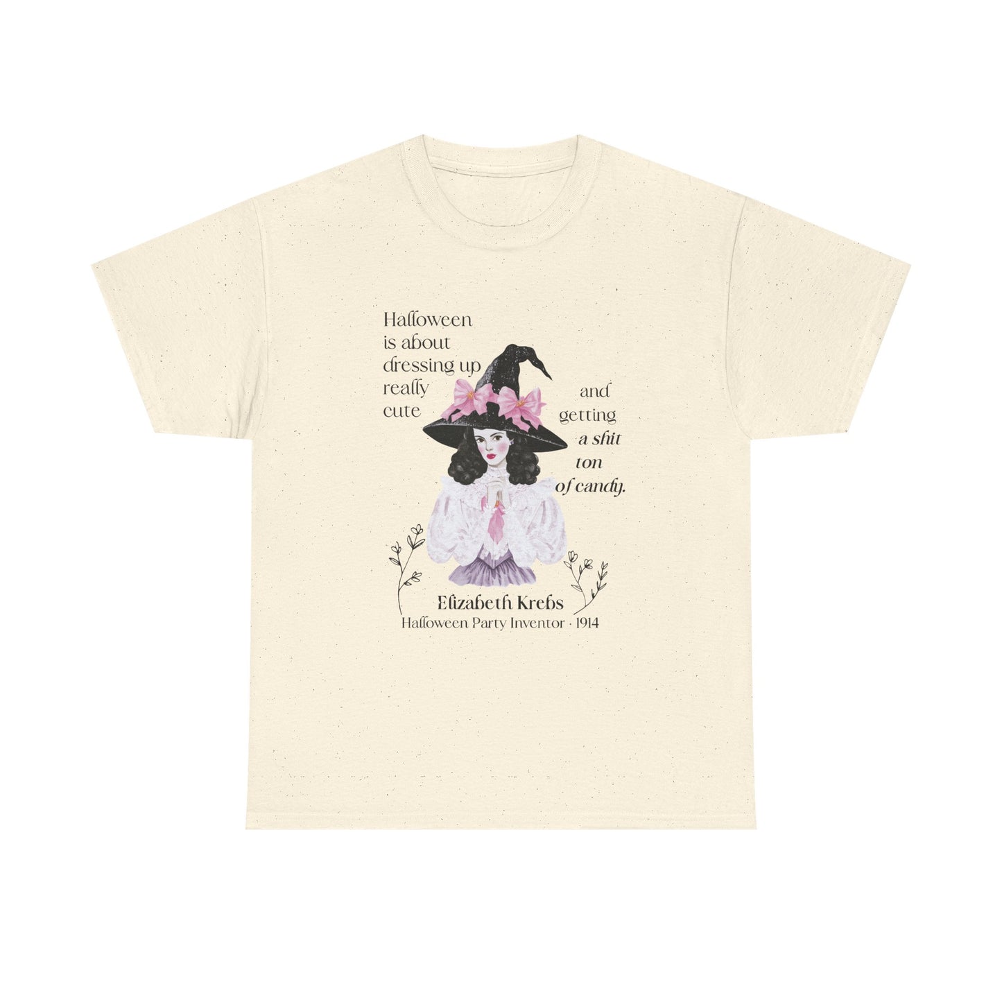 Elizabeth Krebs Halloween Witch Graphic Tee