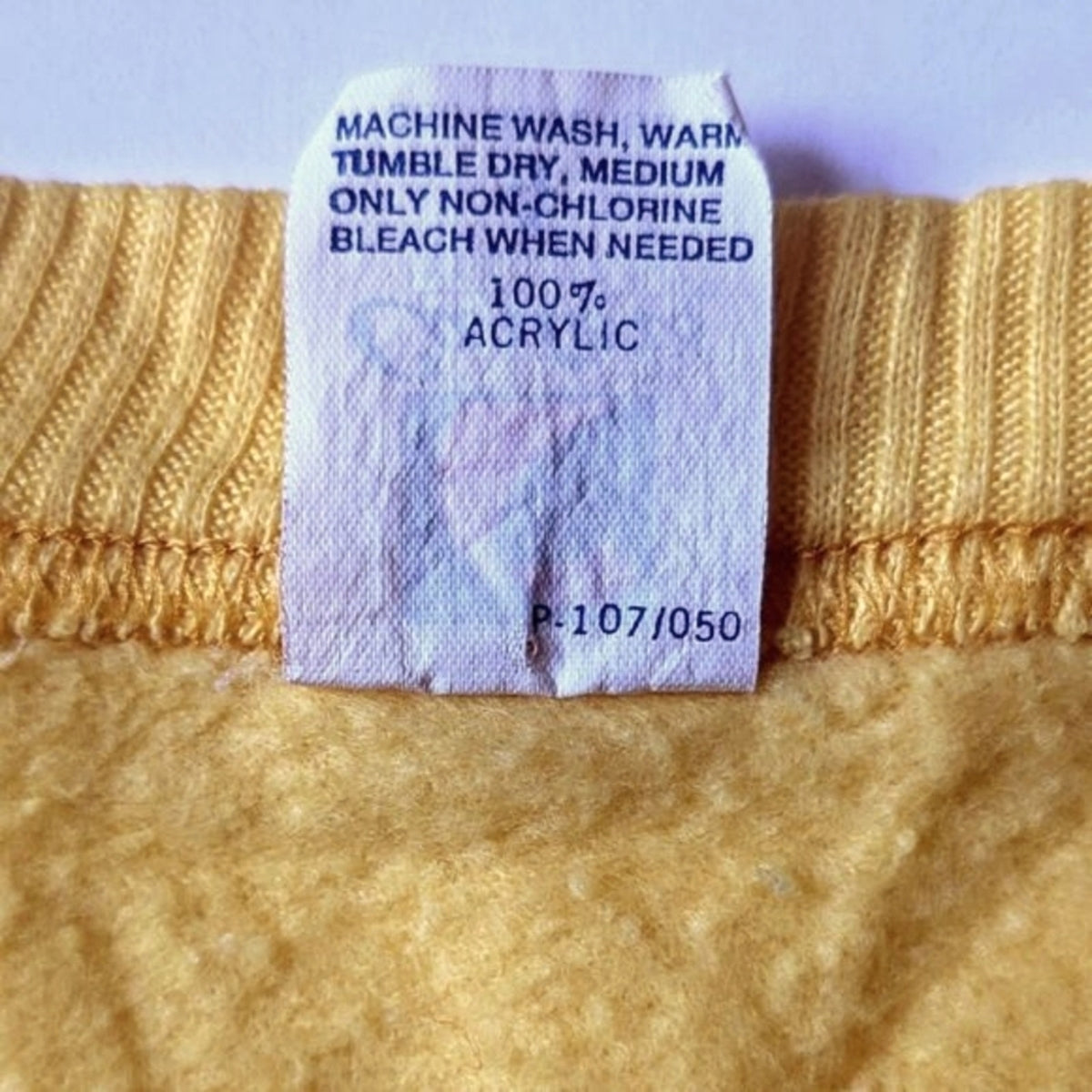 Vintage Carter’s Kids Yellow & White Striped I 🖤 U Zip Cardigan | Size 4T