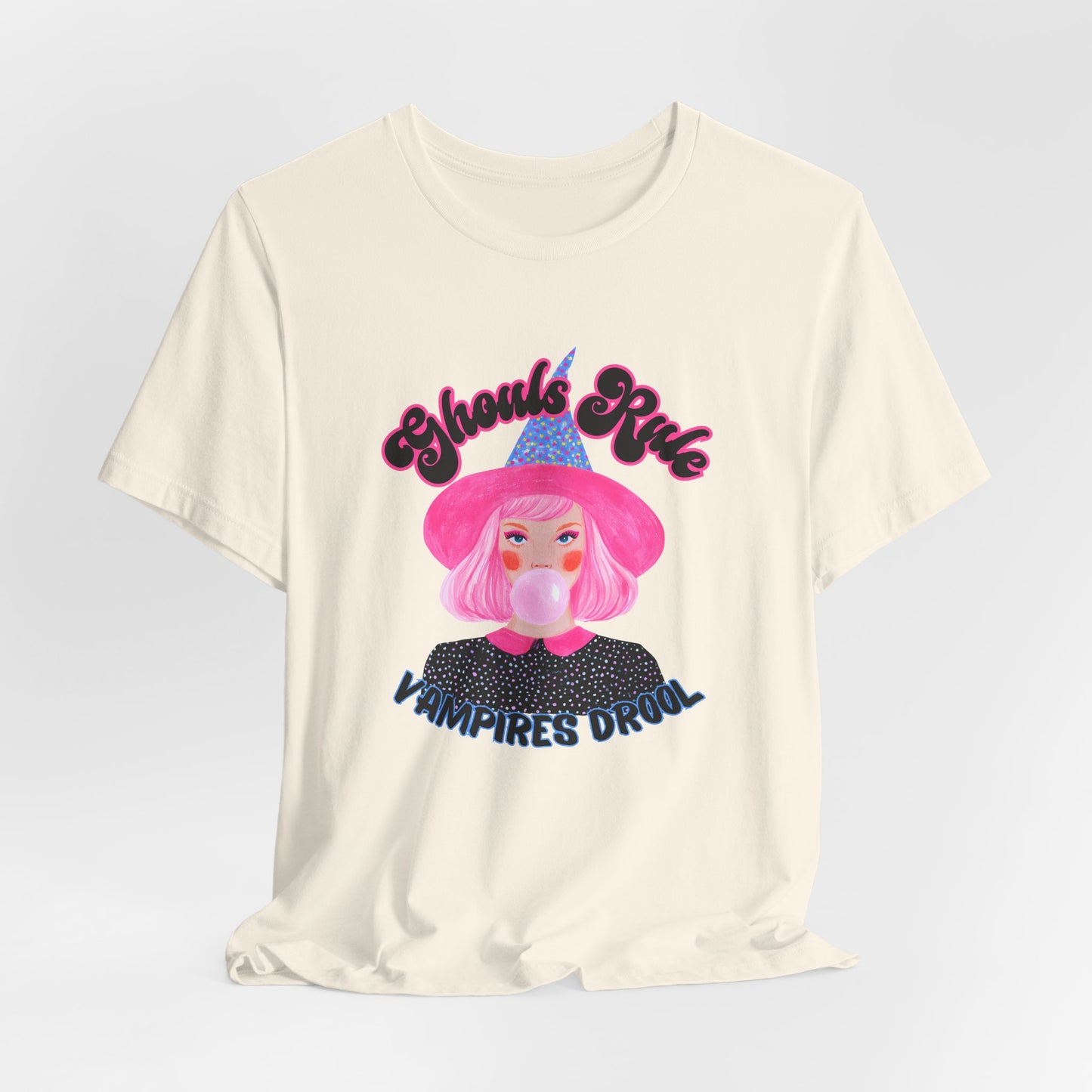 Ghouls Rule Halloween Graphic Tee