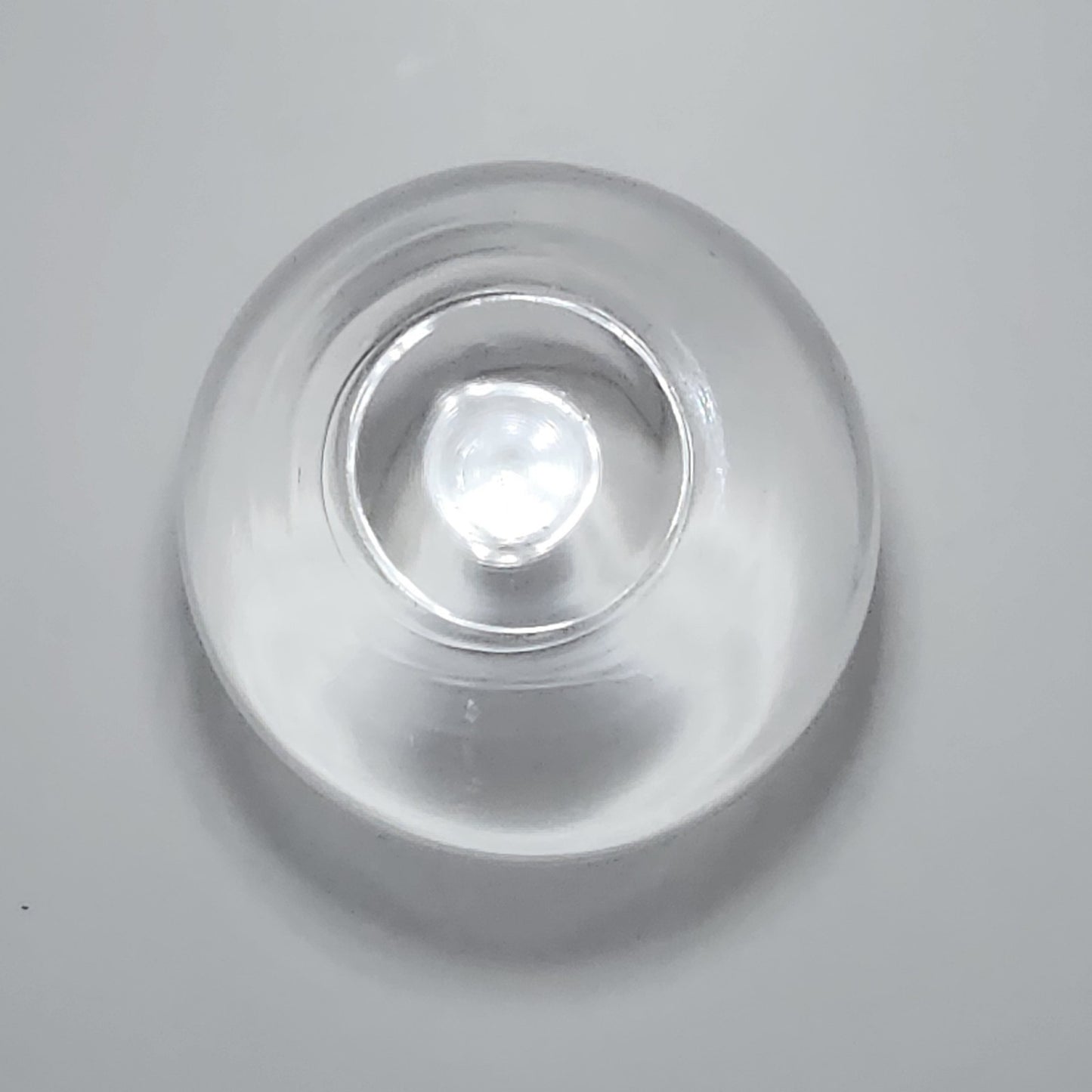 MCM Clear Crystal Rocks Glass Tumbler