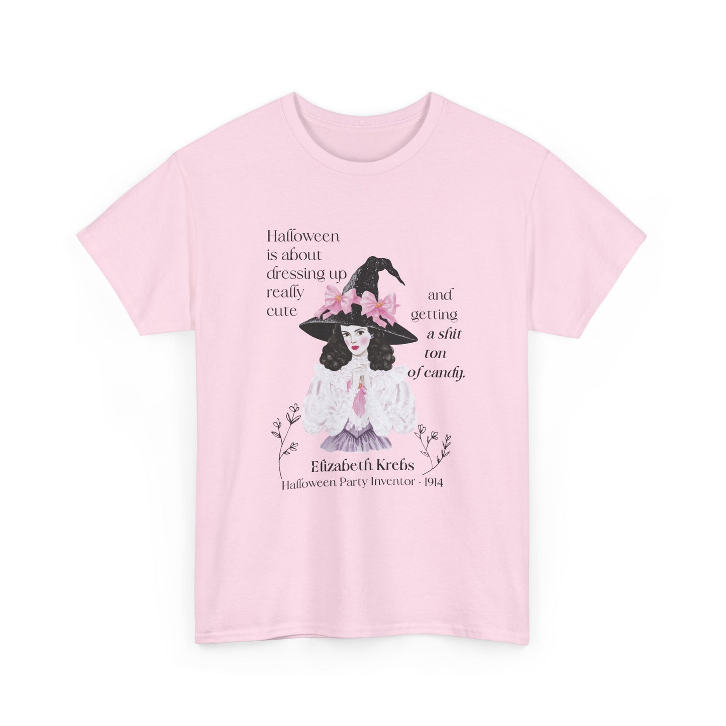 Elizabeth Krebs Halloween Witch Graphic Tee