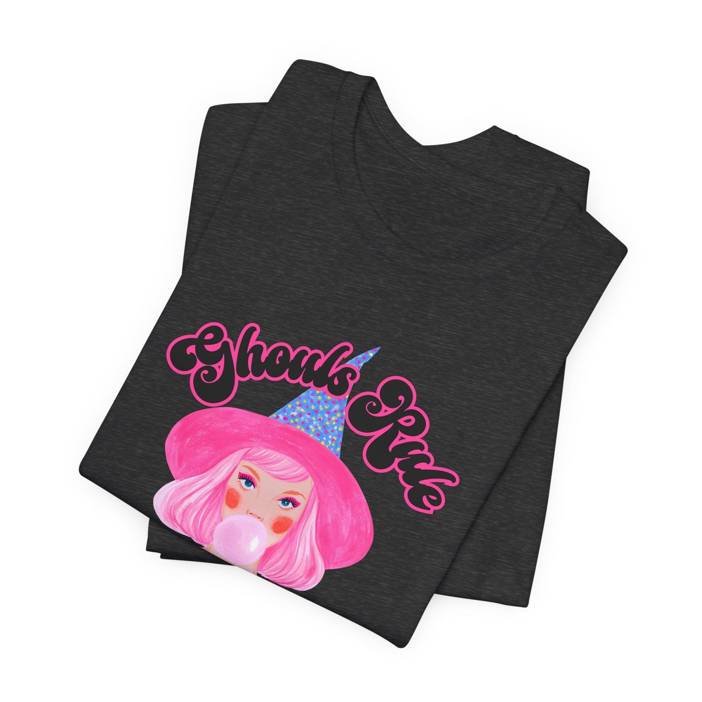 Ghouls Rule Halloween Graphic Tee