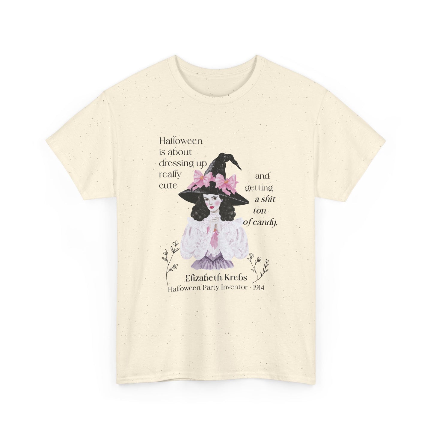 Elizabeth Krebs Halloween Witch Graphic Tee