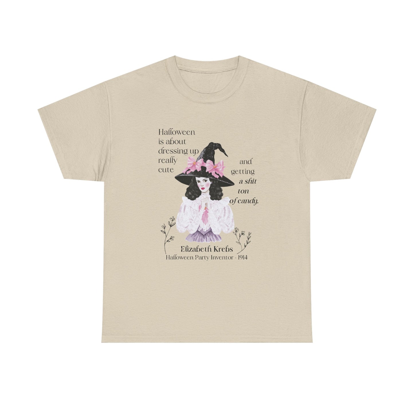 Elizabeth Krebs Halloween Witch Graphic Tee