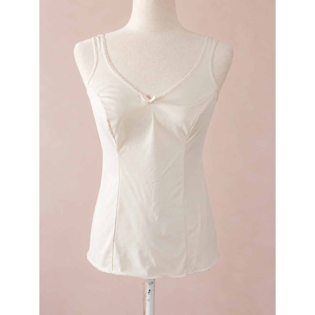 1970s Lorraine White Nylon Camisole | Women's 34 S/M
