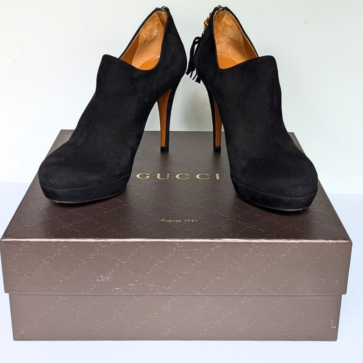 Gucci Betty High Heel Platform Bootie | Women's 36.5 / 6.5
