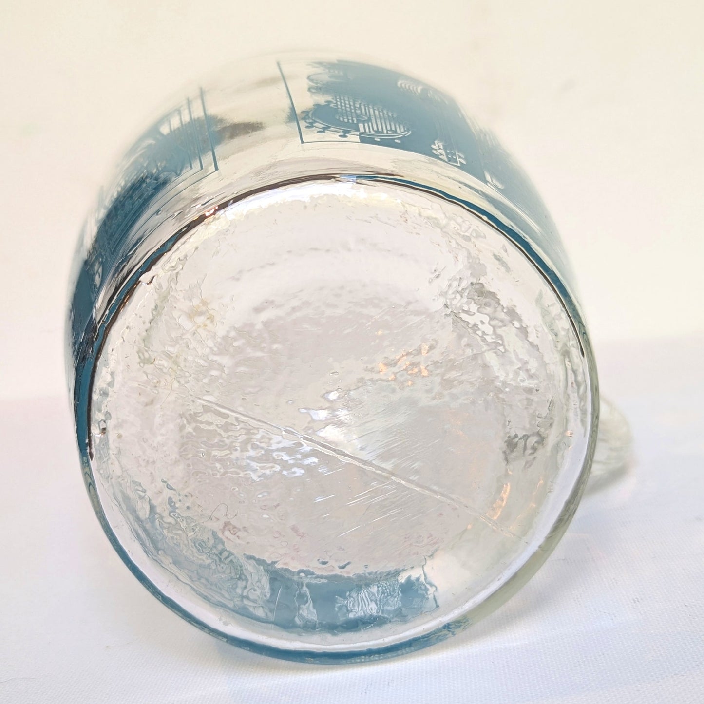 MCM Glass Musical Pitcher
