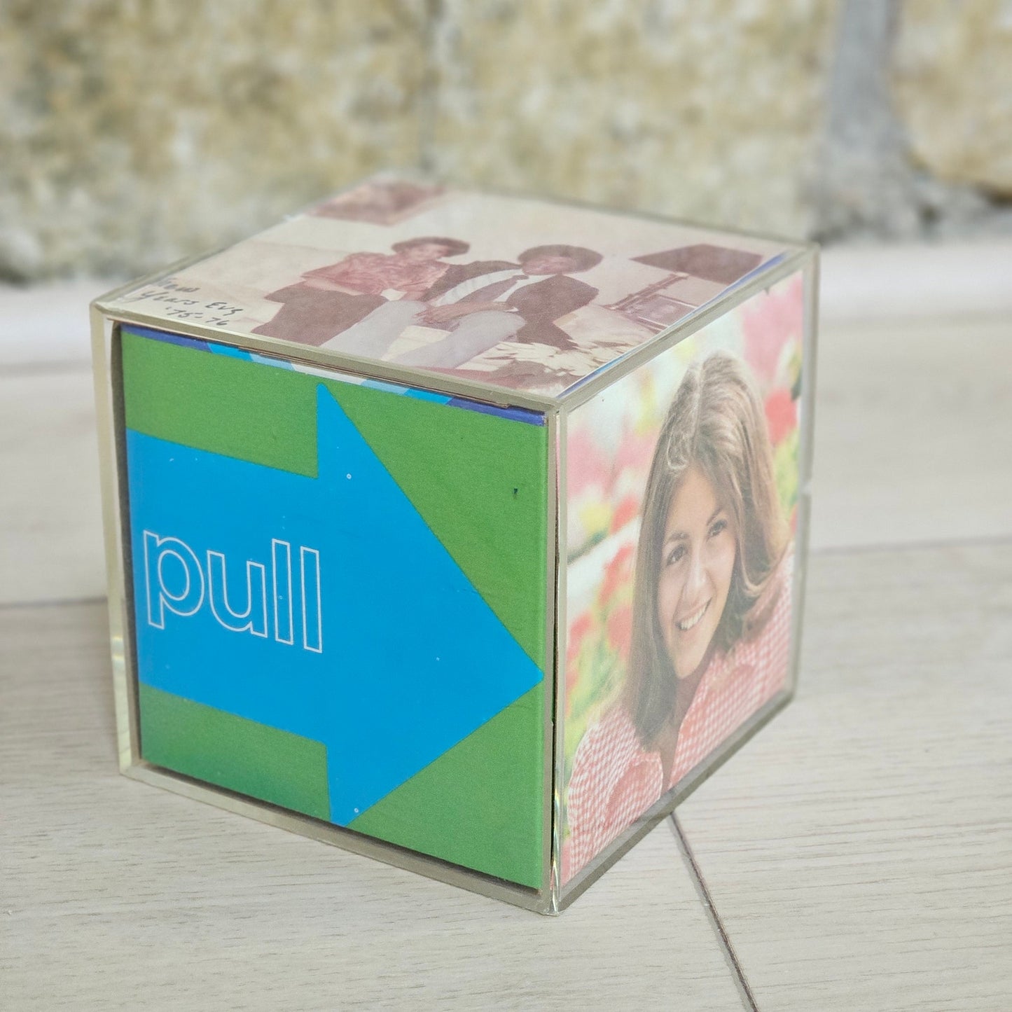 1970s Photo Cube