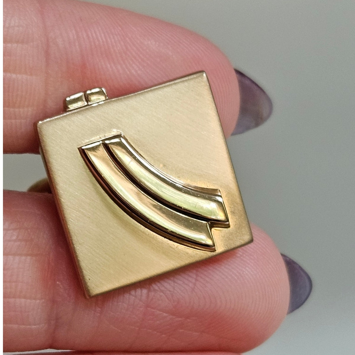 MCM Swank Gold Tone Cufflinks