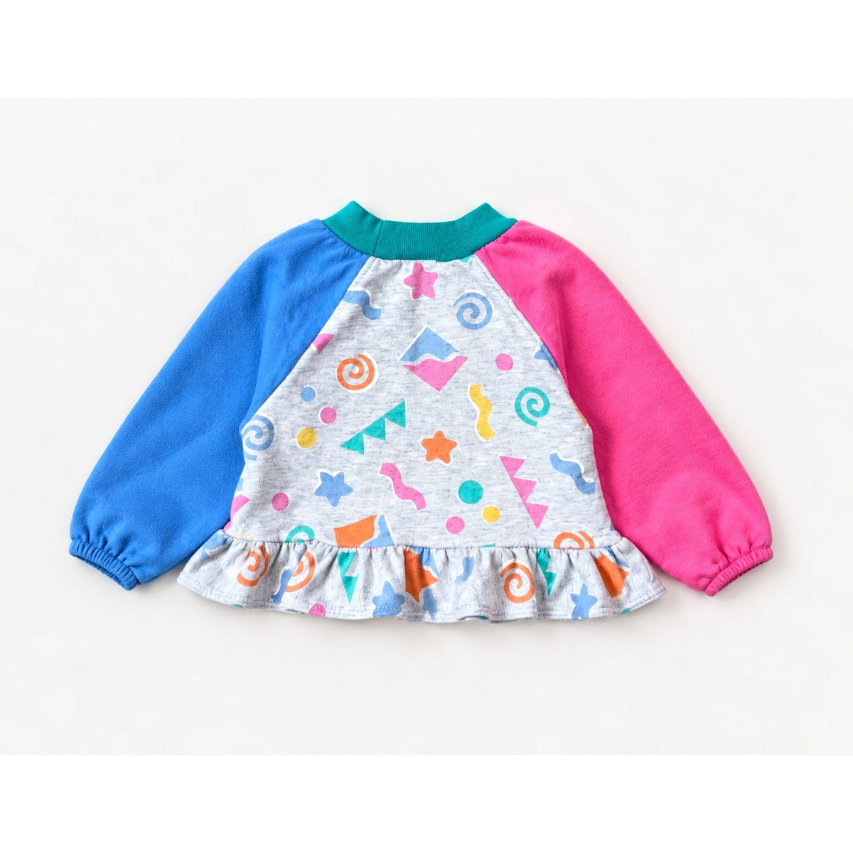 1980s Carter's Ruffle Sweatshirt | Girls 6x