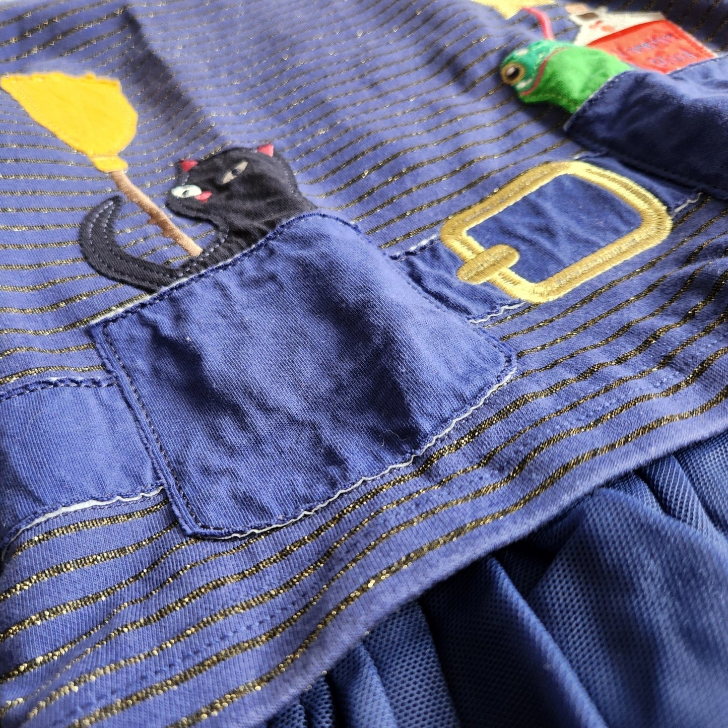 Mini Boden Halloween Witch Dress | Girls 7-8Y