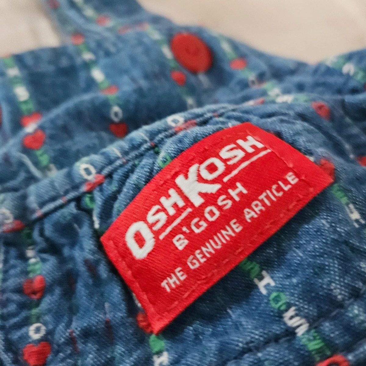 1980s OshKosh B’Gosh Denim Jumper | Girls 3T