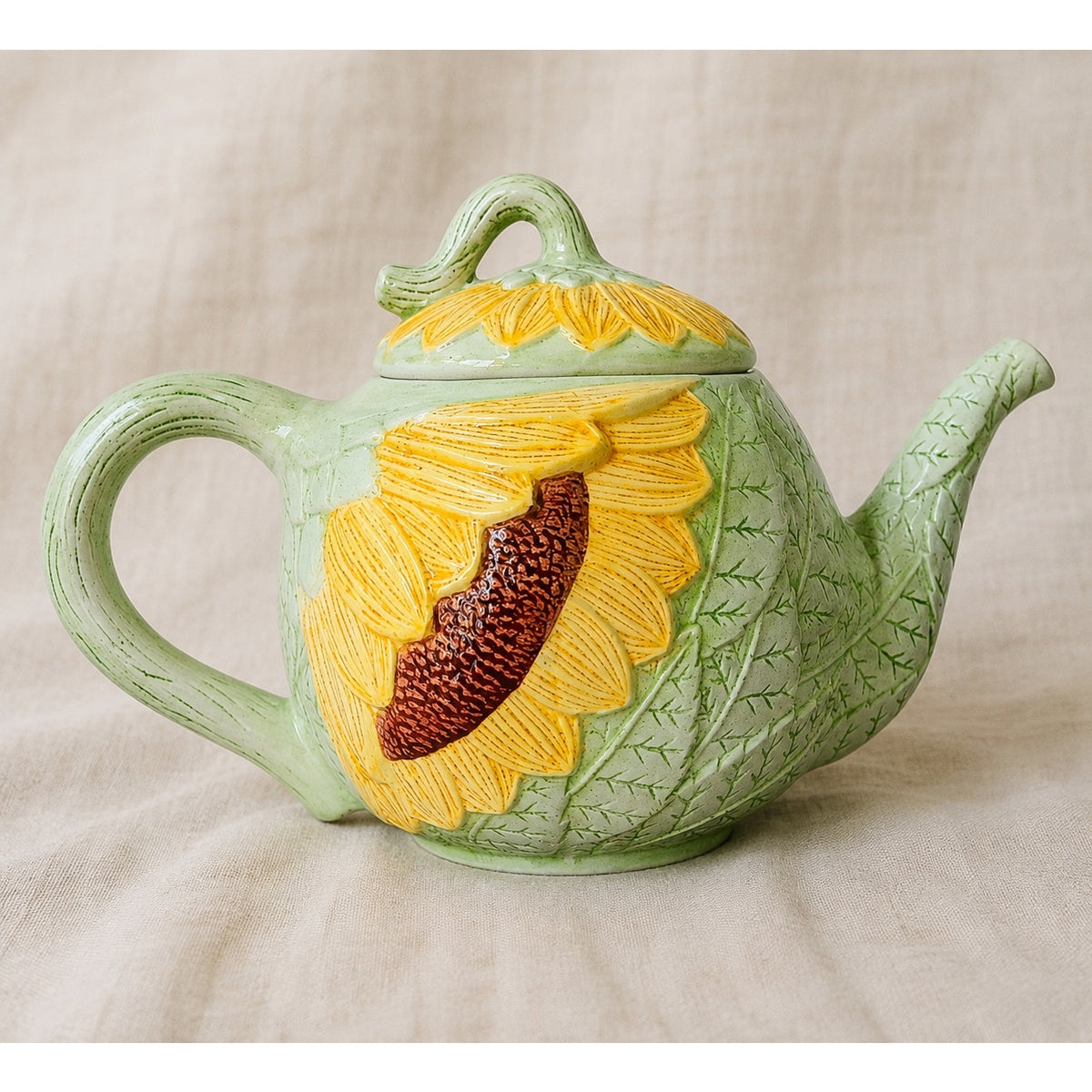 1990s Seymour Mann Sunflower Teapot