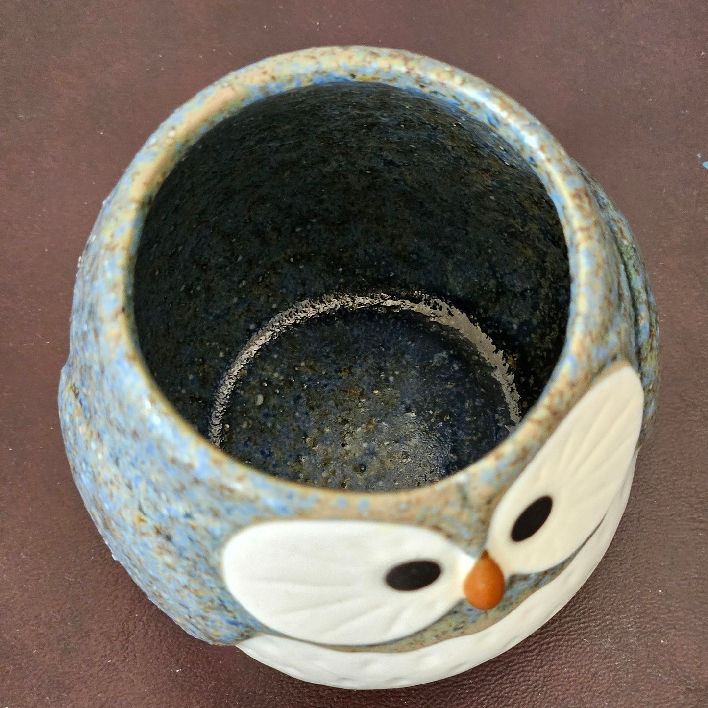 Vintage Owl Steeping Teapot Set with 2 Cups | 1970s Otagiri Japanese Stoneware