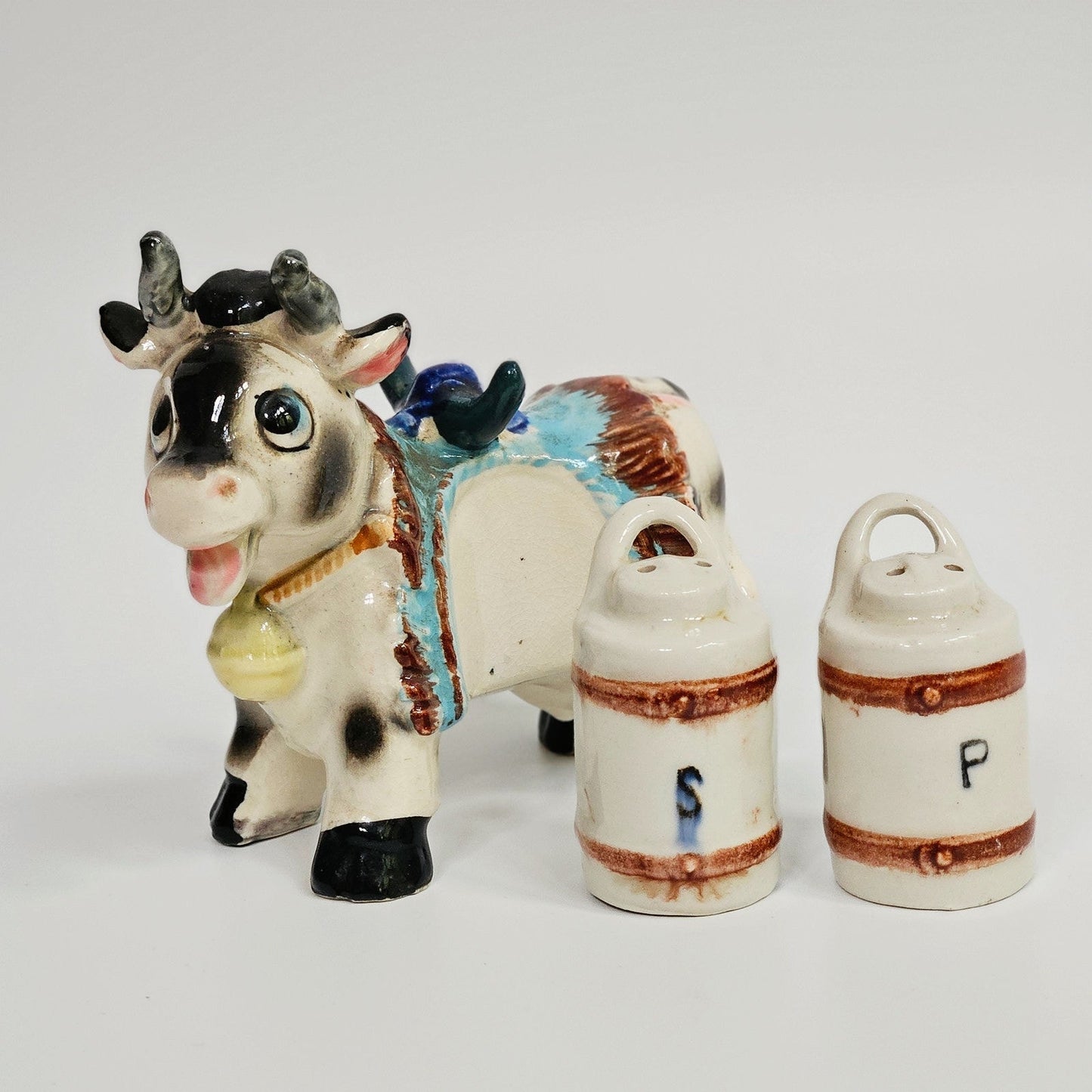 Mid-Century Japan Cow Salt & Pepper Shakers