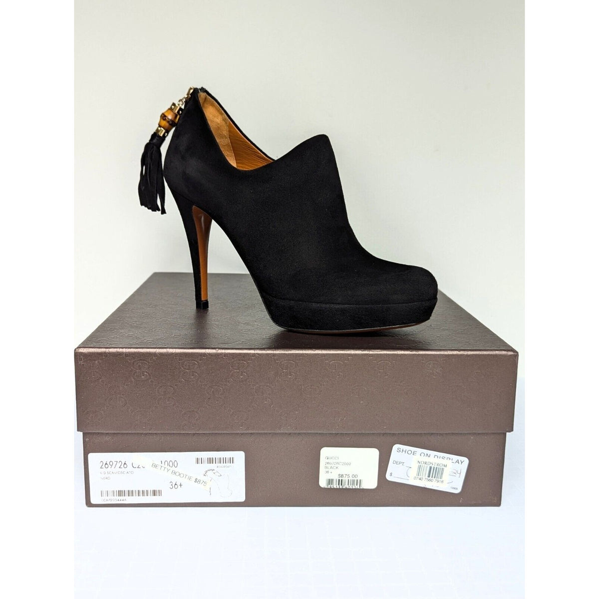 Gucci Betty High Heel Platform Bootie | Women's 36.5 / 6.5