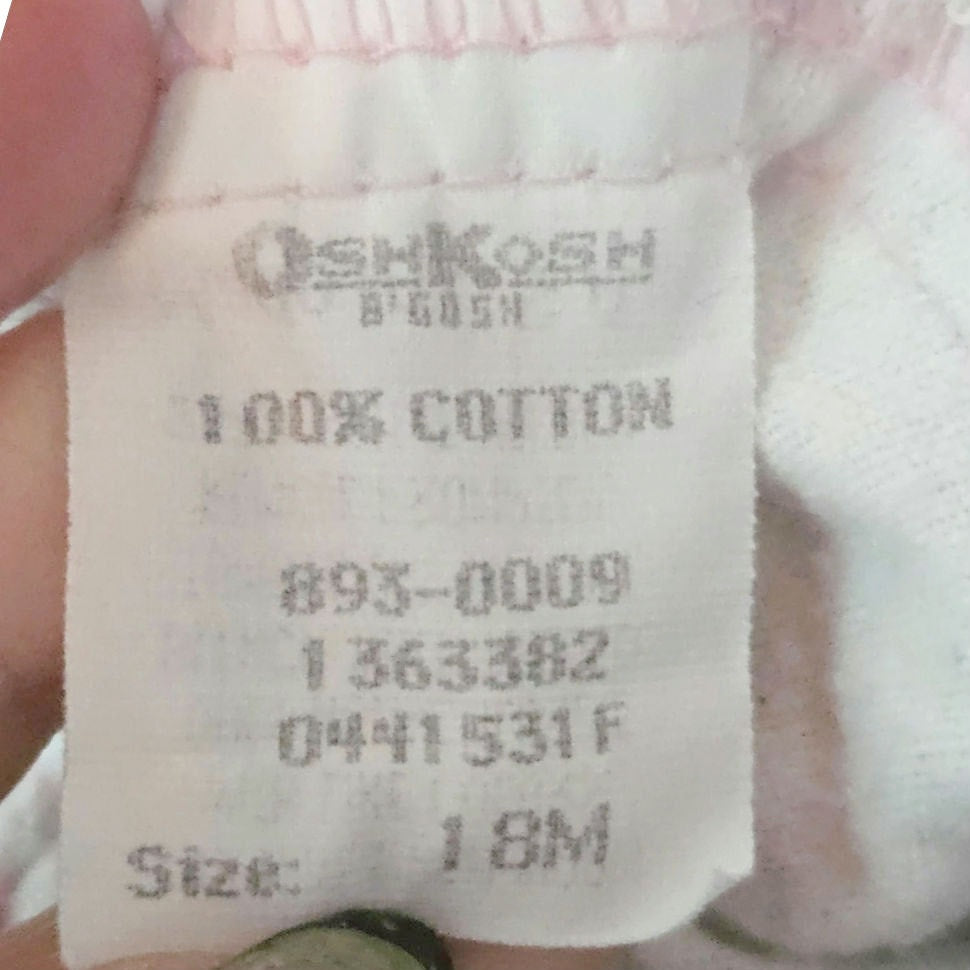 1980s OshKosh B’Gosh Vestbak Overalls | 18M