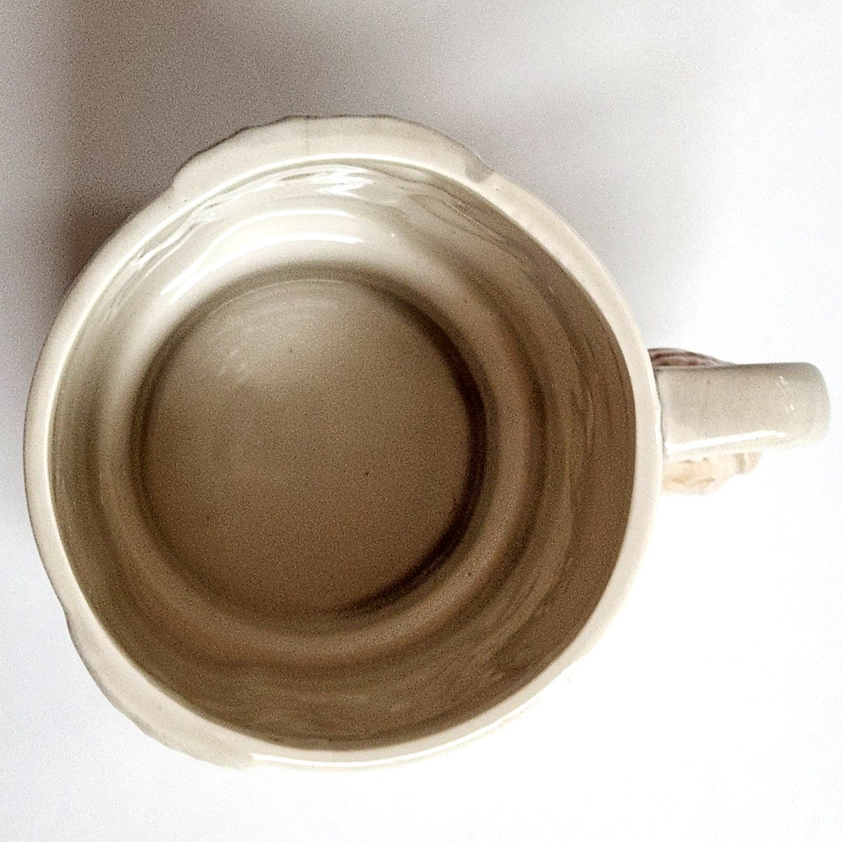 Vintage Enesco Owl Mom Stacking Mug | 1970s Ceramic Coffee Cup Mother's Day Gift