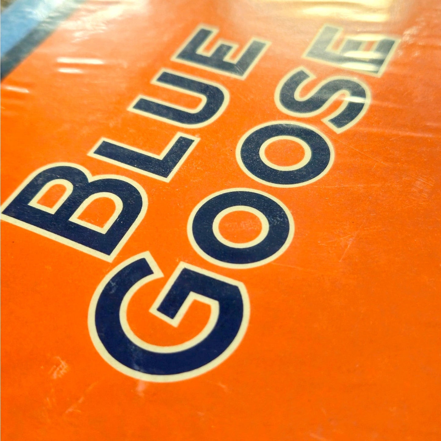 Vintage Blue Goose Temescal Oranges Print | California Citrus Graphic Wall Art