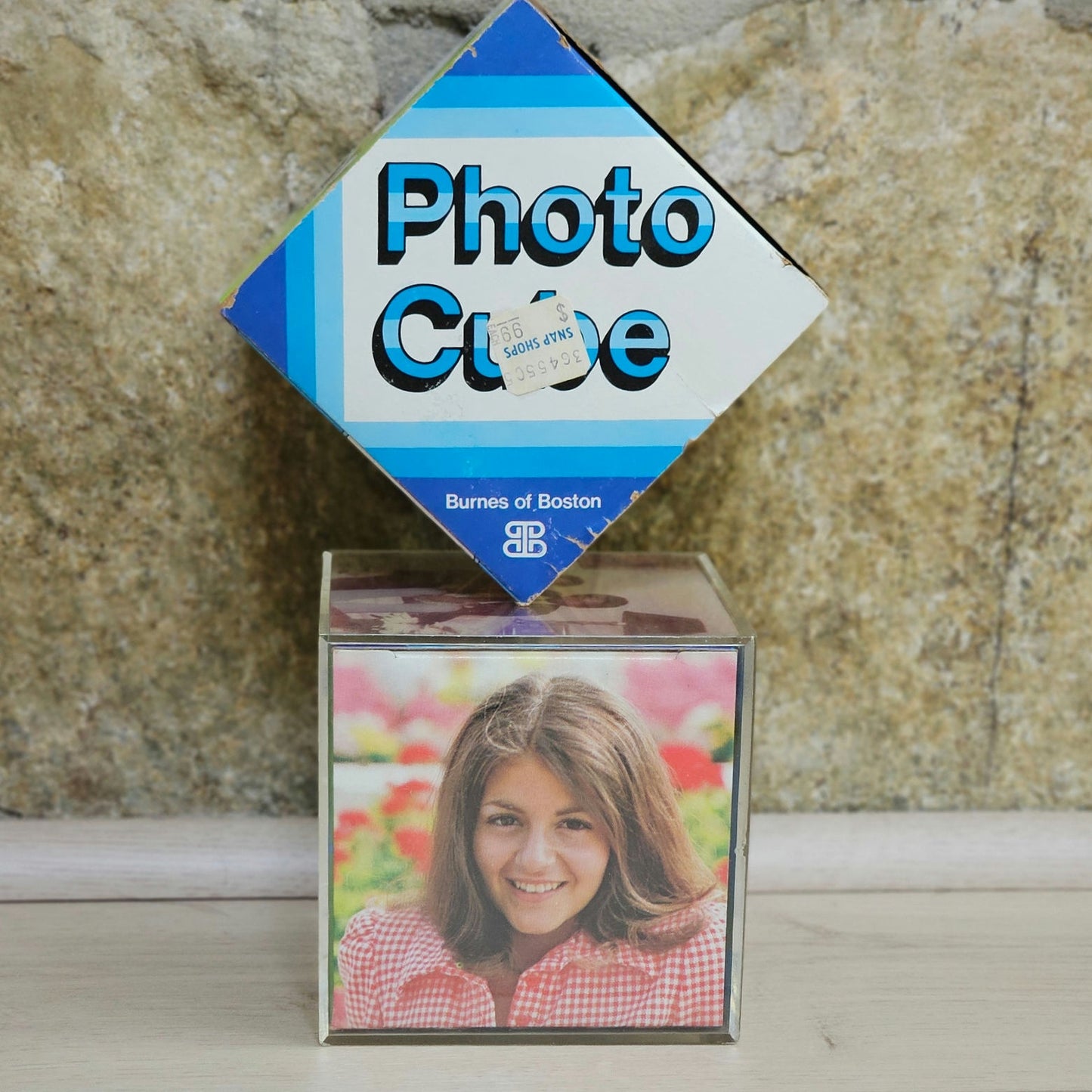 1970s Photo Cube