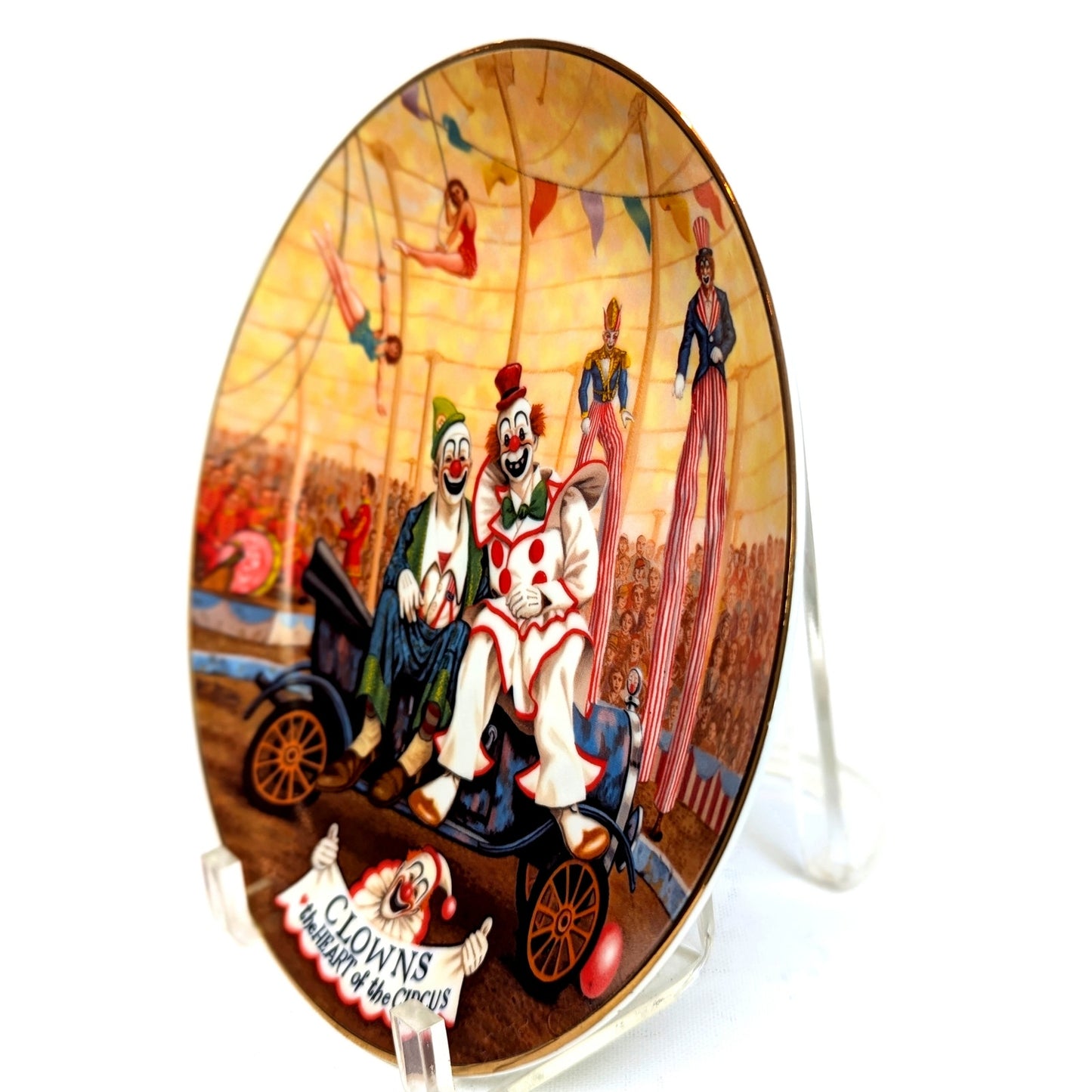 1982 Ringling Bros. Clowns Collectors Plate