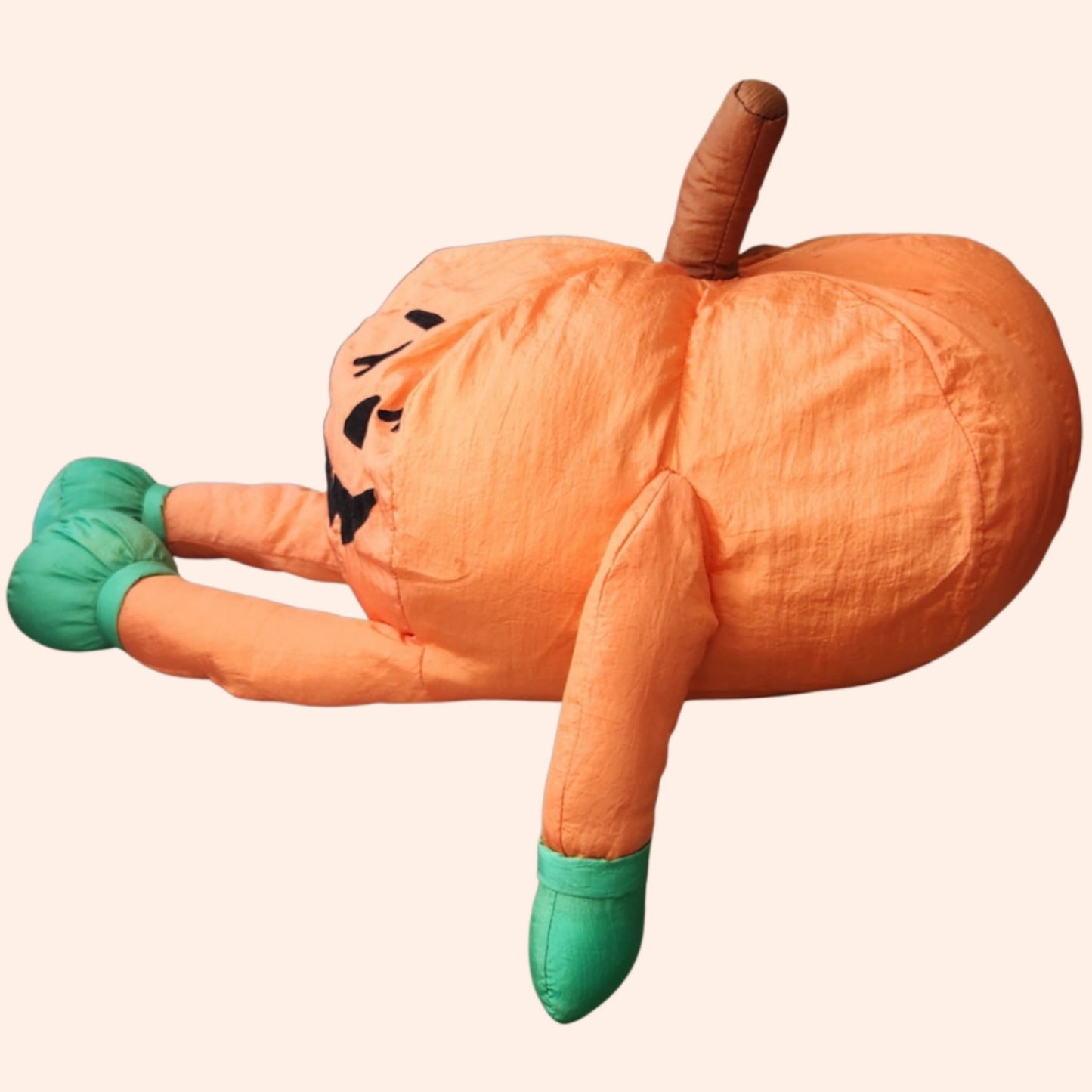 1990s Halloween Jack-O’-Lantern Pumpkin Plush