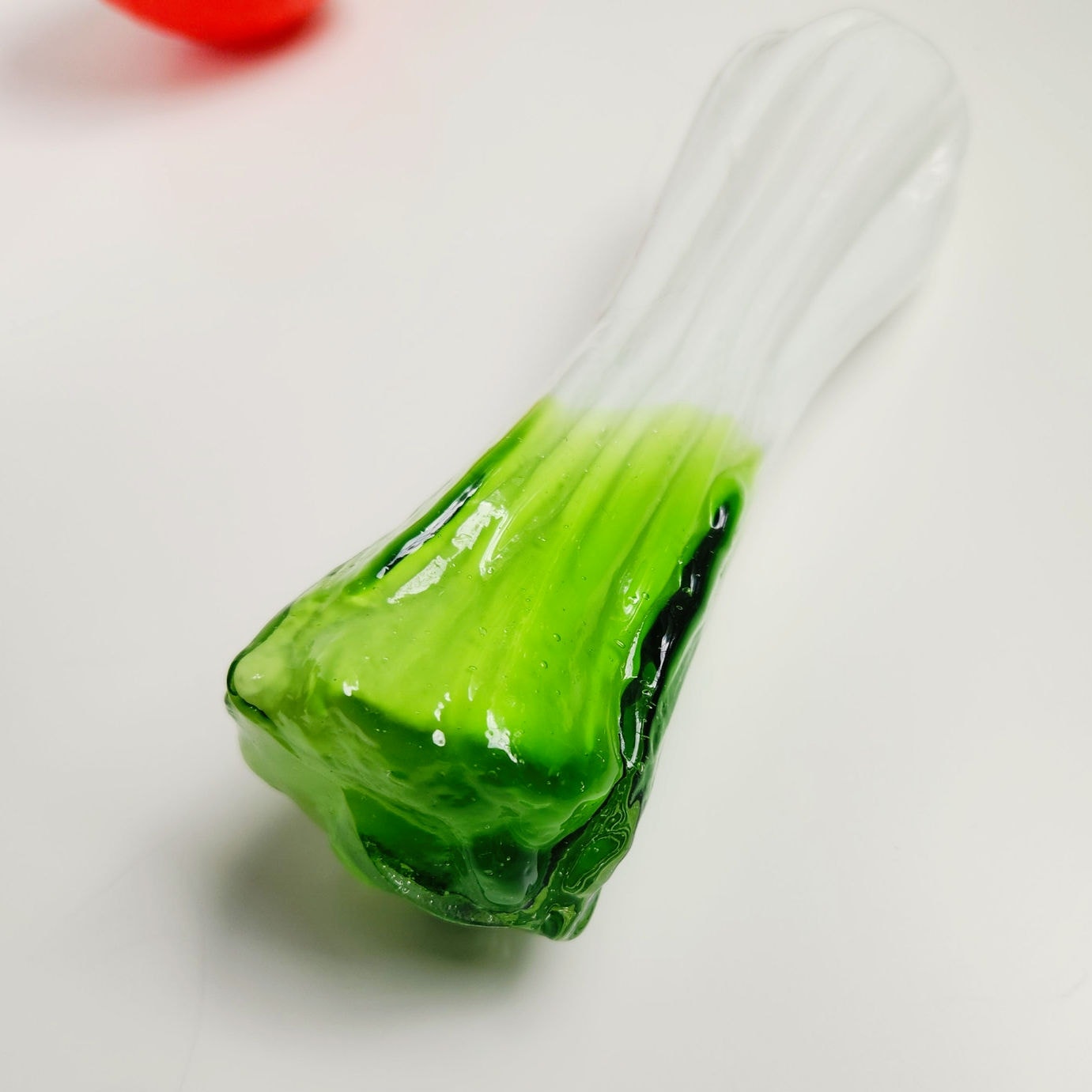 Mid-Century Hand Blown Glass Fruit & Vegetable Set