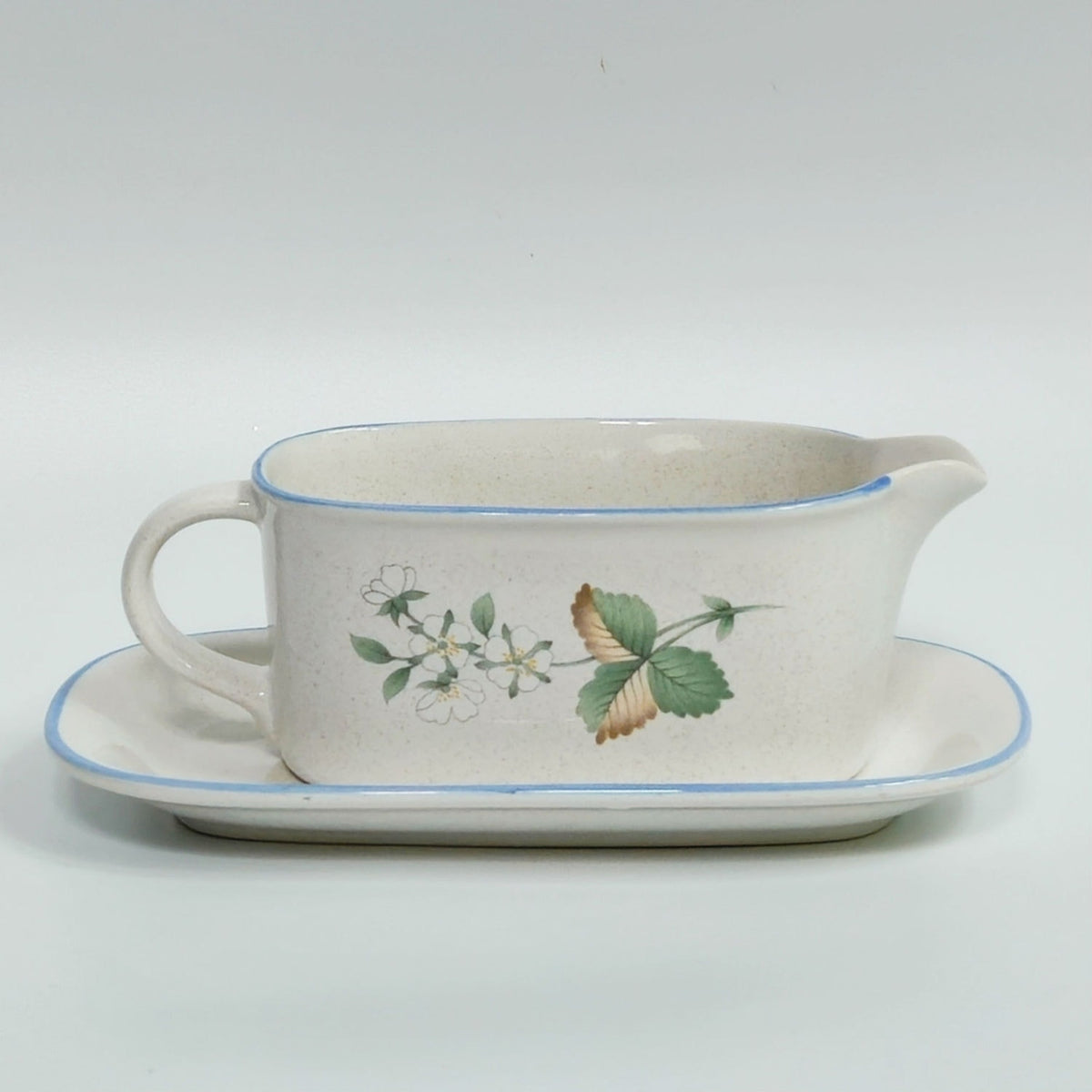 1980s Savoir Vivre "Luscious" Strawberries Gravy Boat