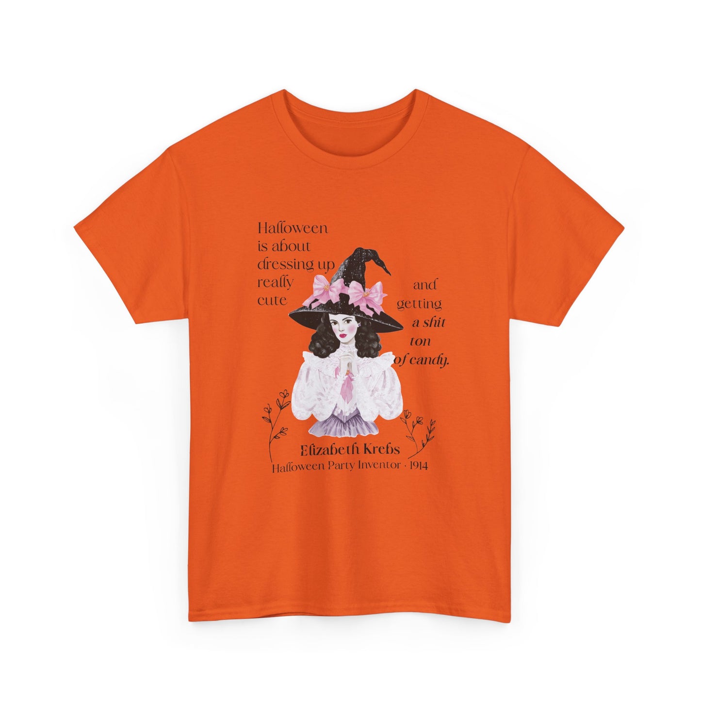 Elizabeth Krebs Halloween Witch Graphic Tee