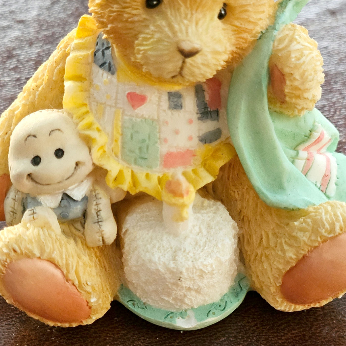 Vintage 1992 Priscilla Hillman “Age 1 – Beary Special One” Figurine | Hamilton Gifts | First Birthday Bear